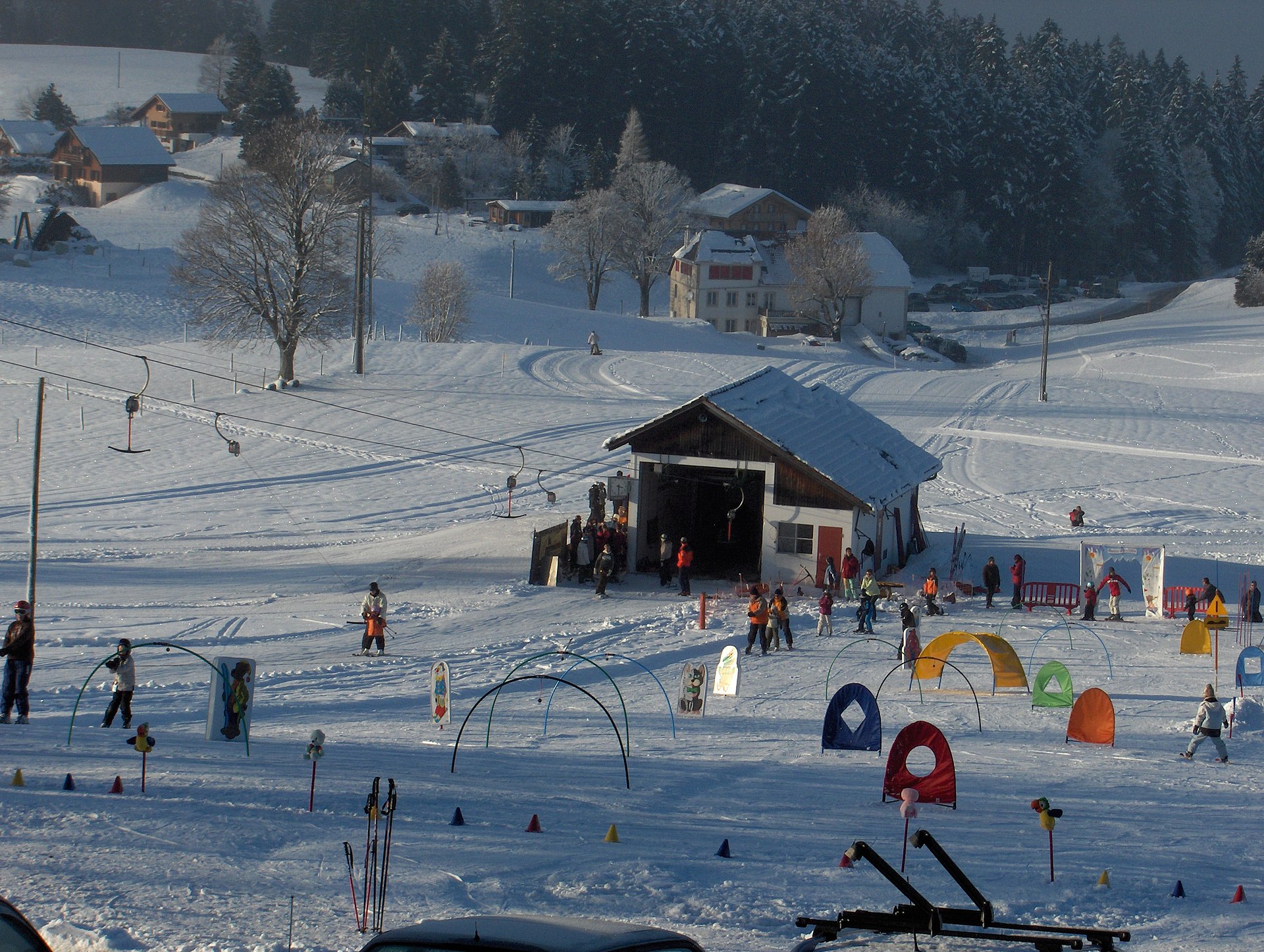 Sommartel / Le Locle — Alpine village in Switzerland