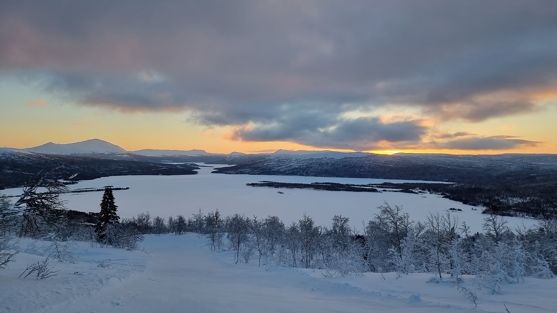 Tärmaby, mountain village in Sweden