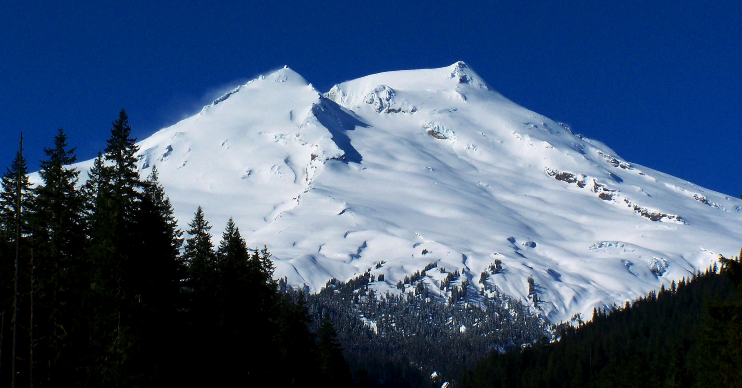 Mt Baker, mountain village in United States