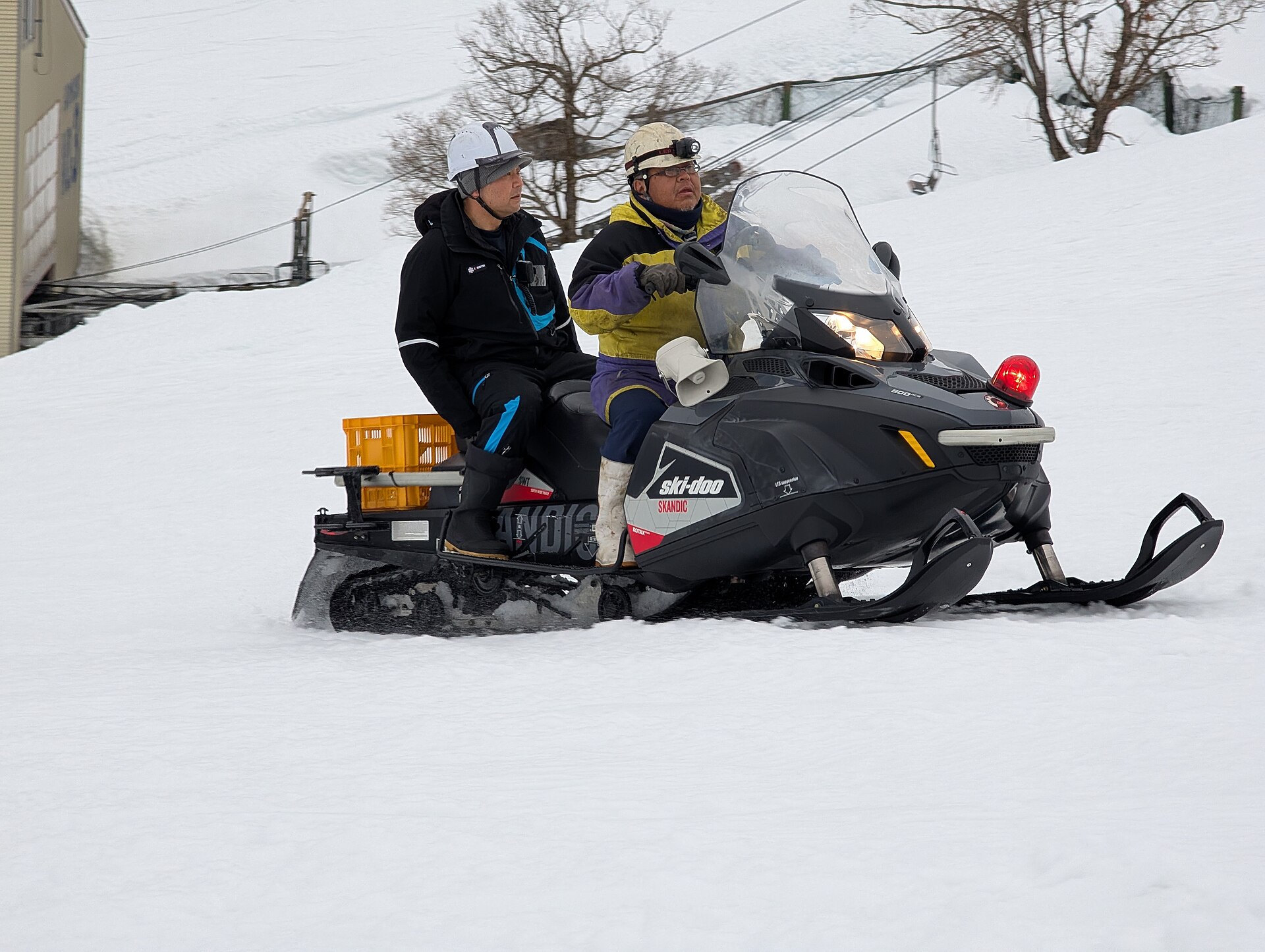 Ishiuchi Hanaoka Ski Area, mountain village in Japan