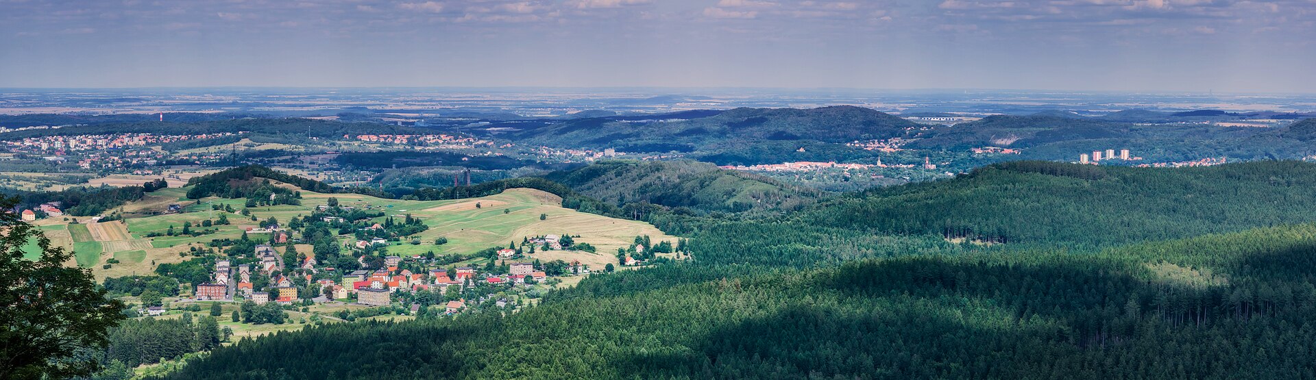 Dzikowiec — Alpine village in Poland