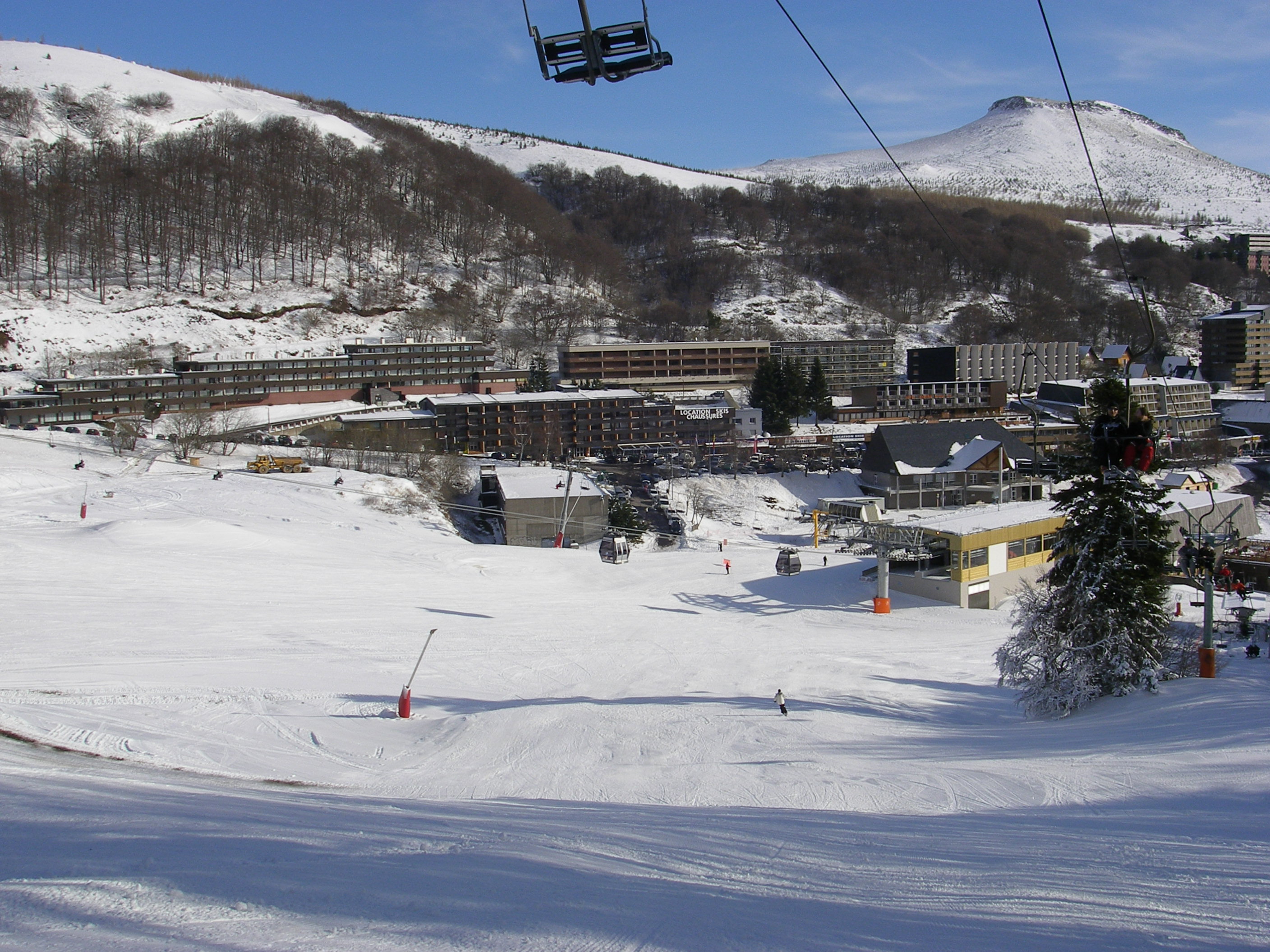 Super Besse, mountain village in France