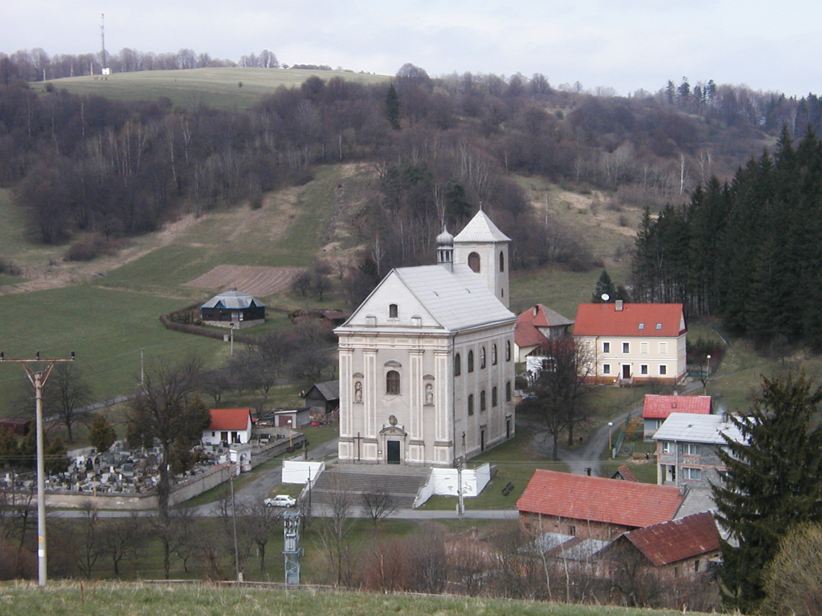 Rajnochovice — Alpine village in Czechia