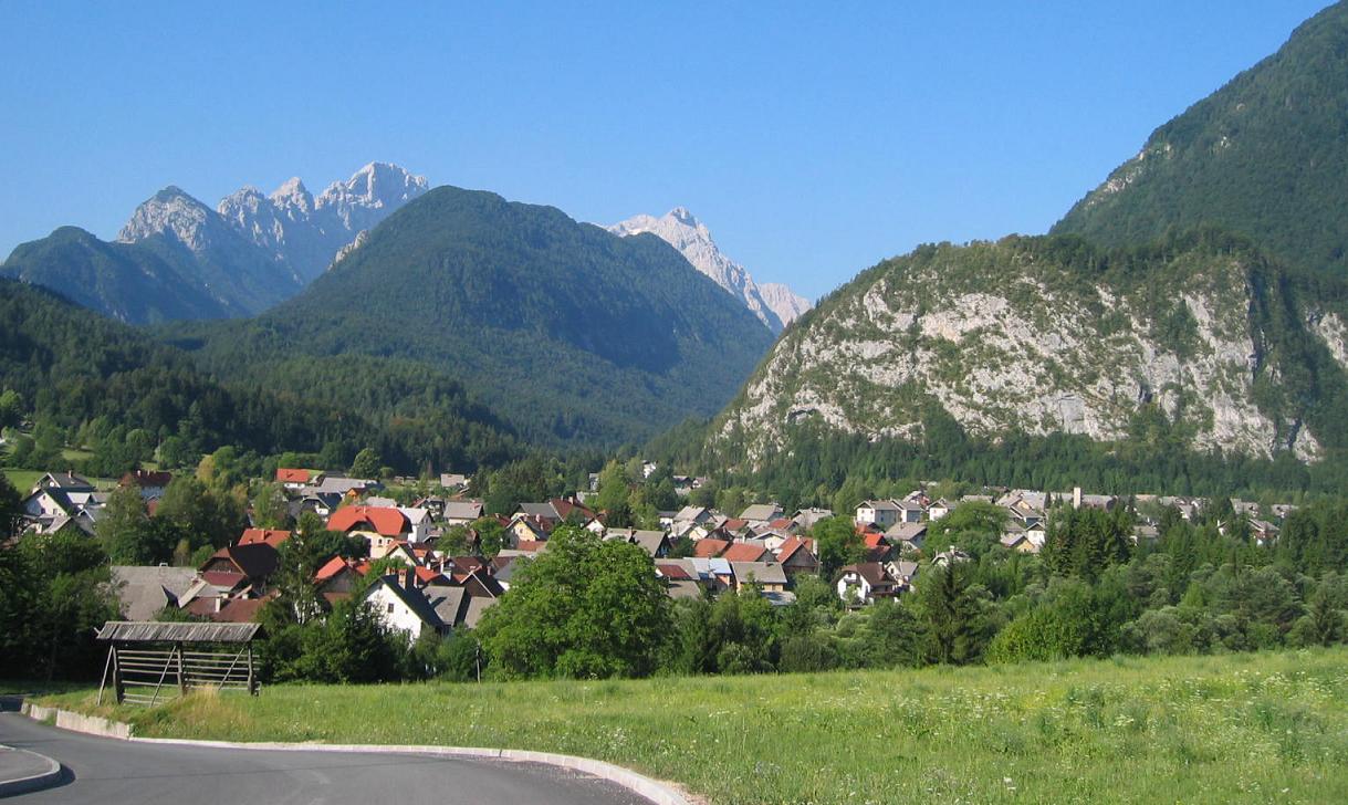 Mojstrana — Alpine village in Slovenia