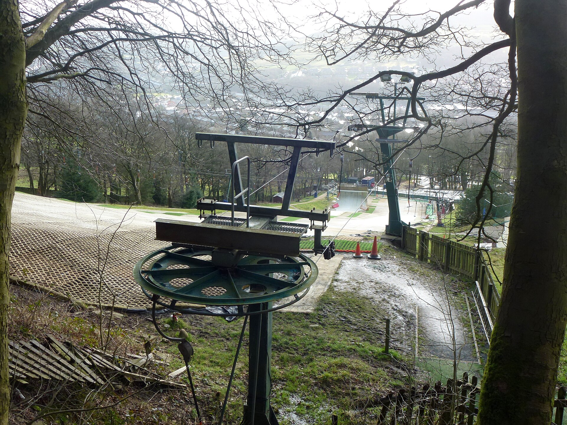 Rossendale, mountain village in United Kingdom