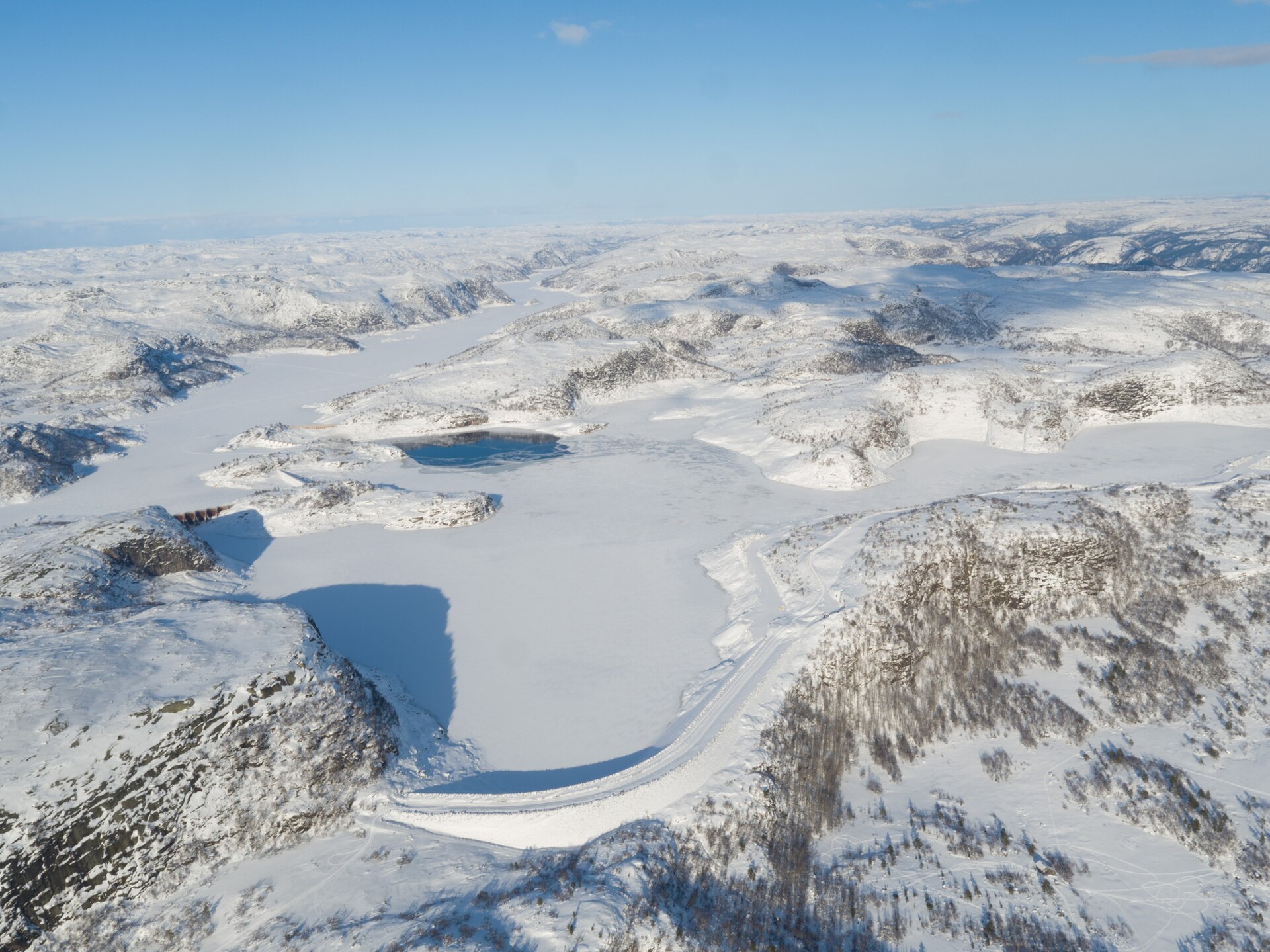 Eikerapen, mountain village in Norway
