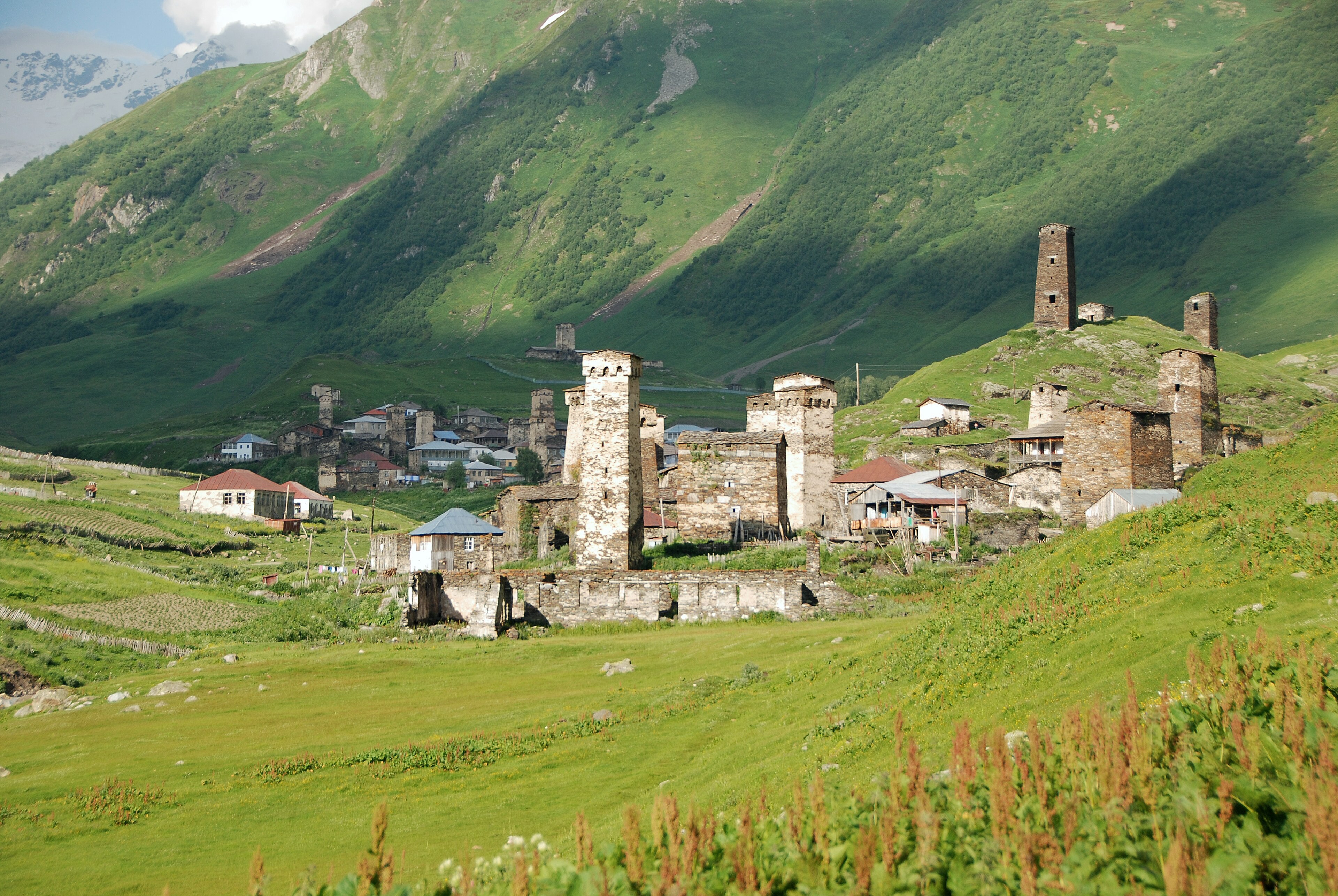 Ushguli — Alpine village in Georgia