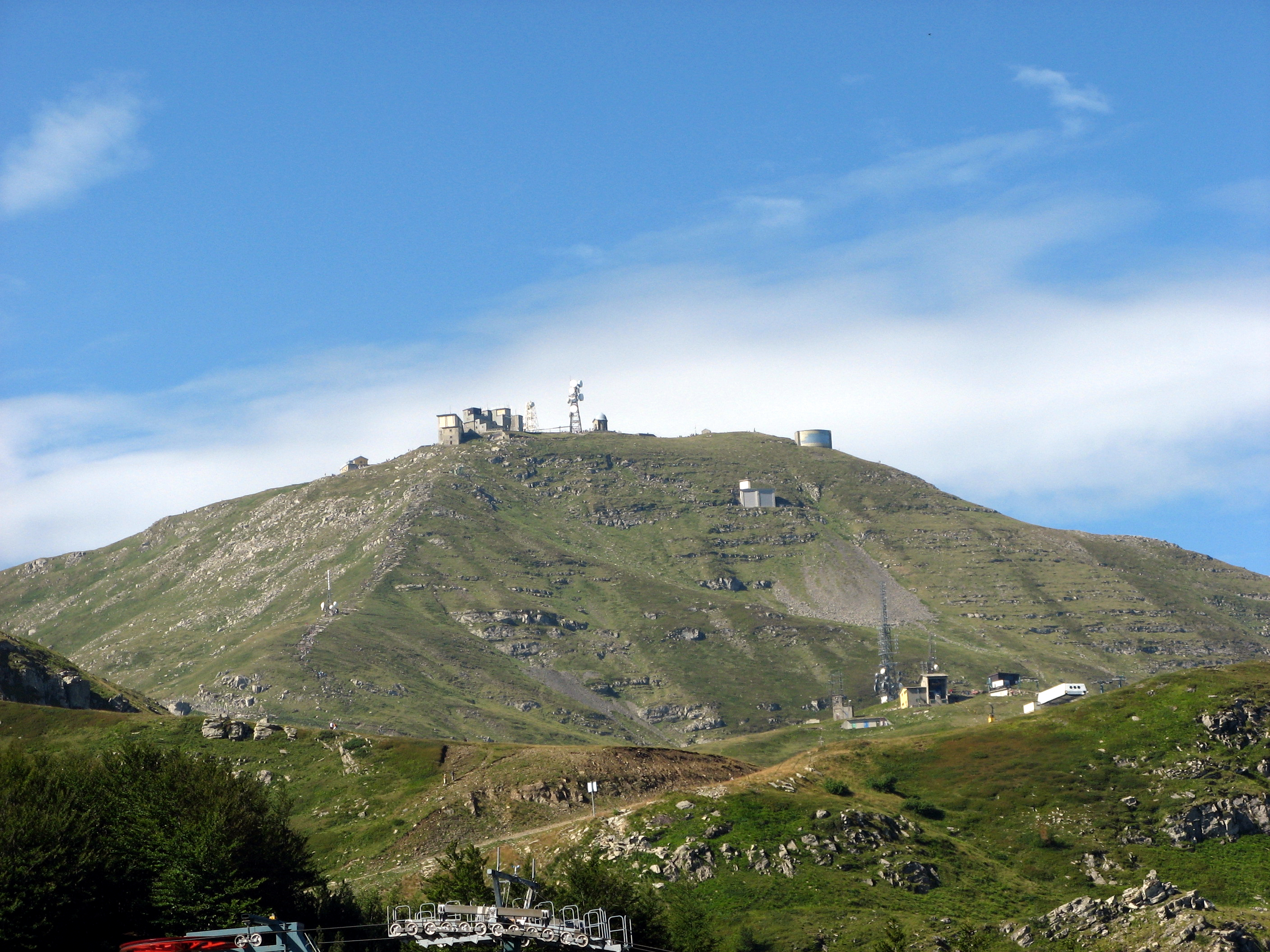 Monte Cimone, mountain village in Italy