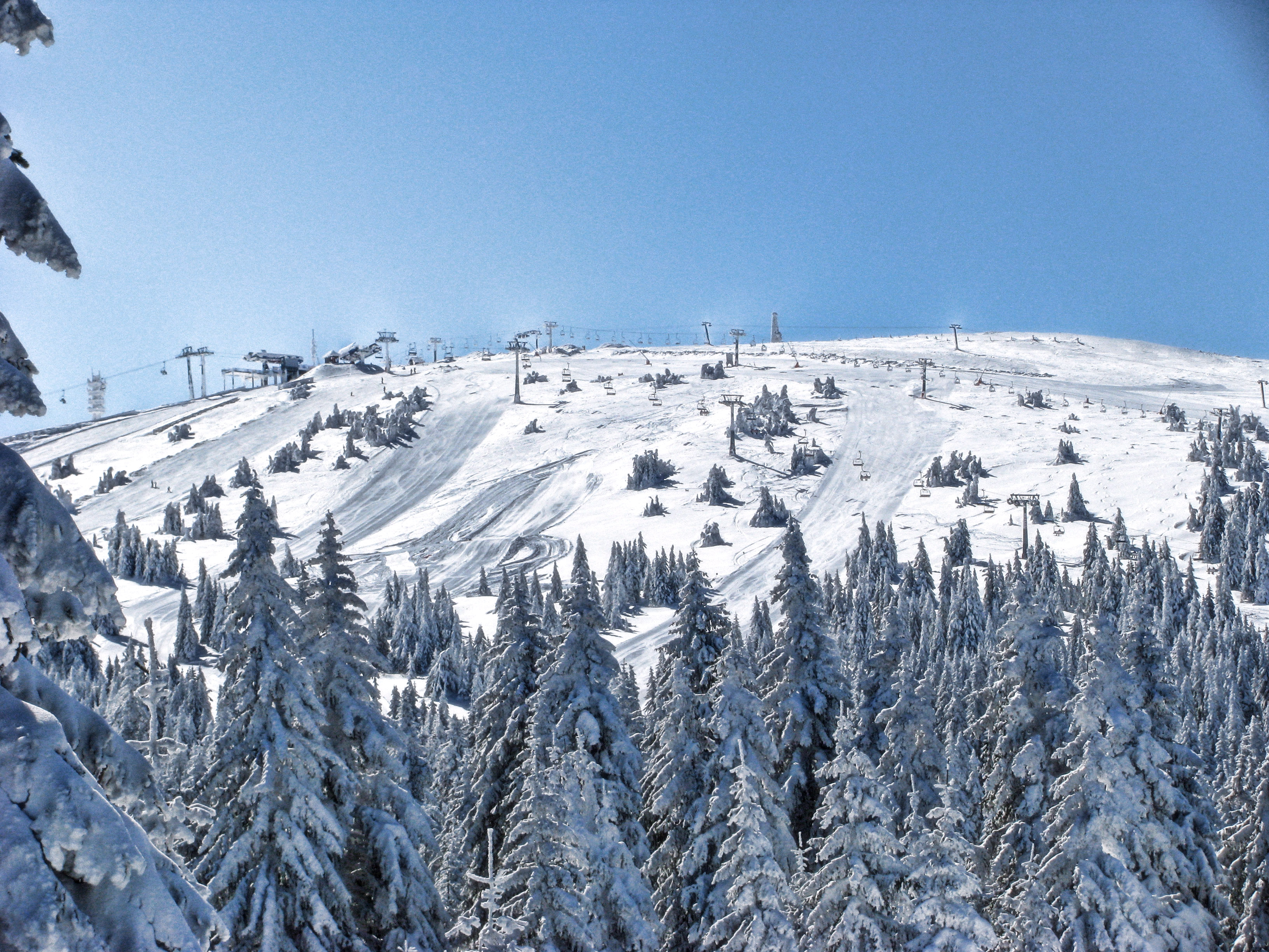 Kopaonik, mountain village in Serbia