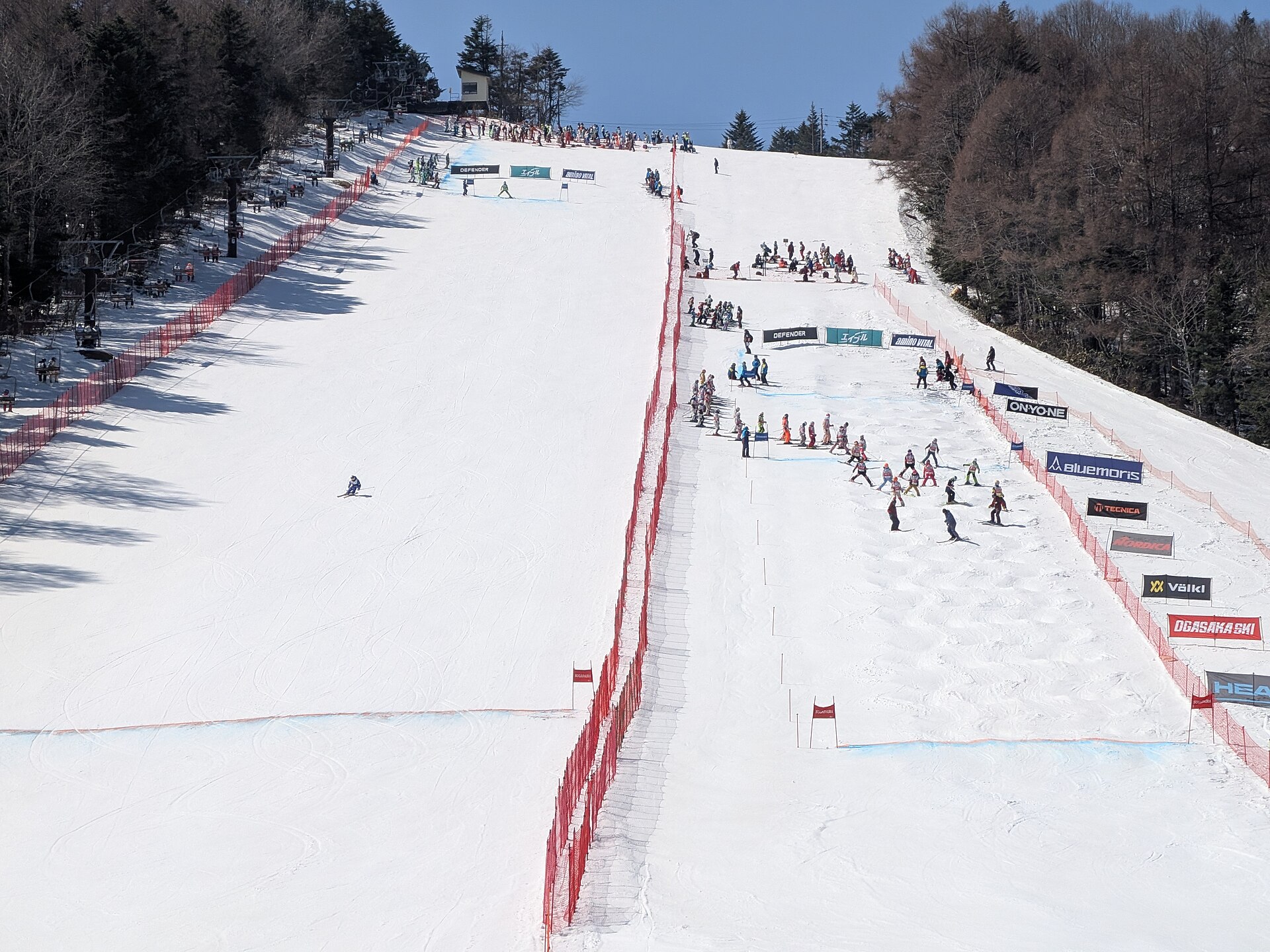 Minenohara Kogen, mountain village in Japan