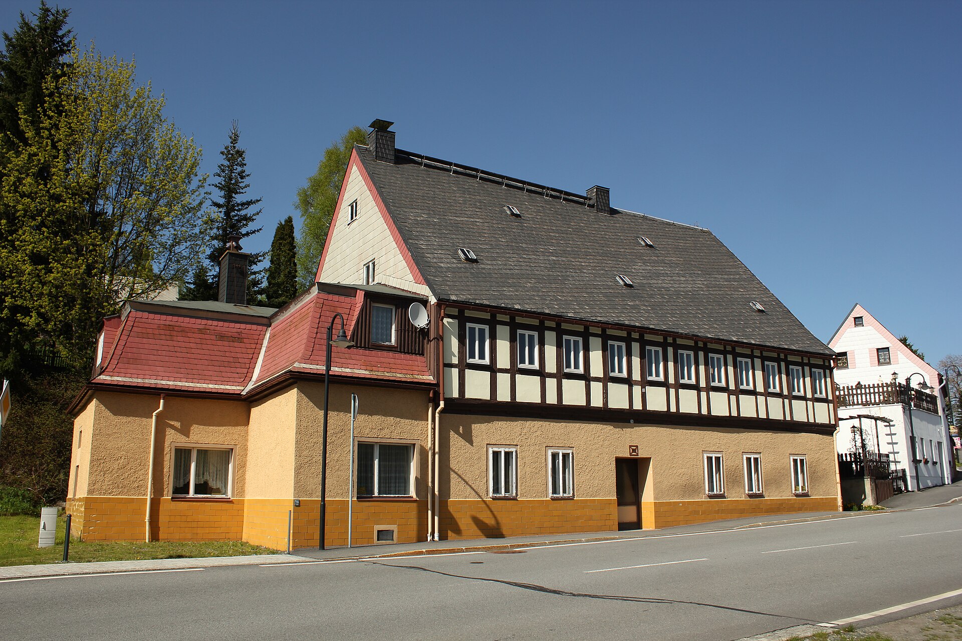 Oberwiesenthal, mountain village in Czechia