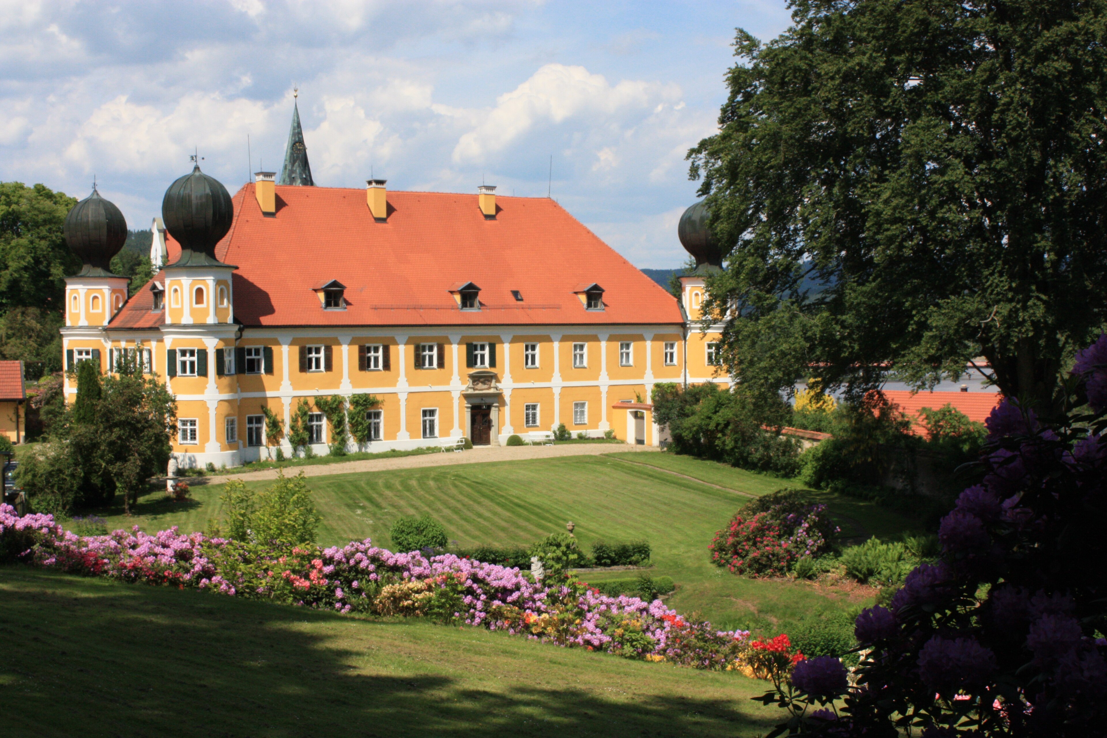 Regenstauf, mountain village in Germany