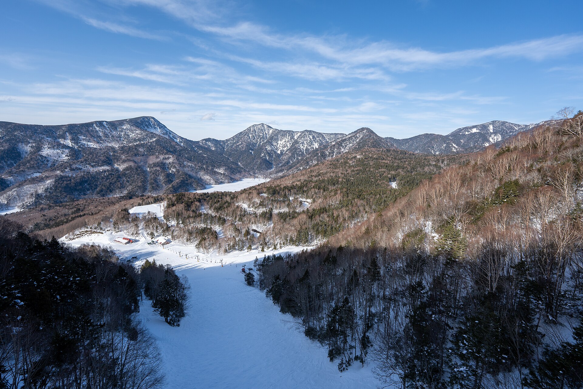 Marunuma Kogen Ski Resort, mountain village in Japan