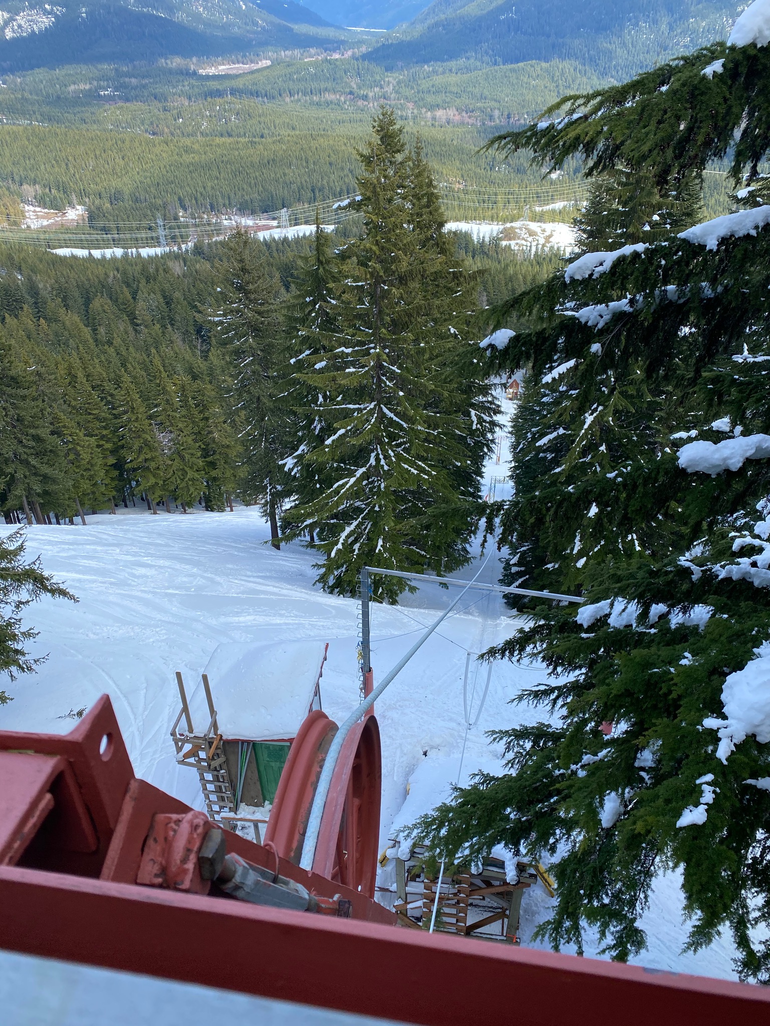 Meany Lodge, mountain village in United States