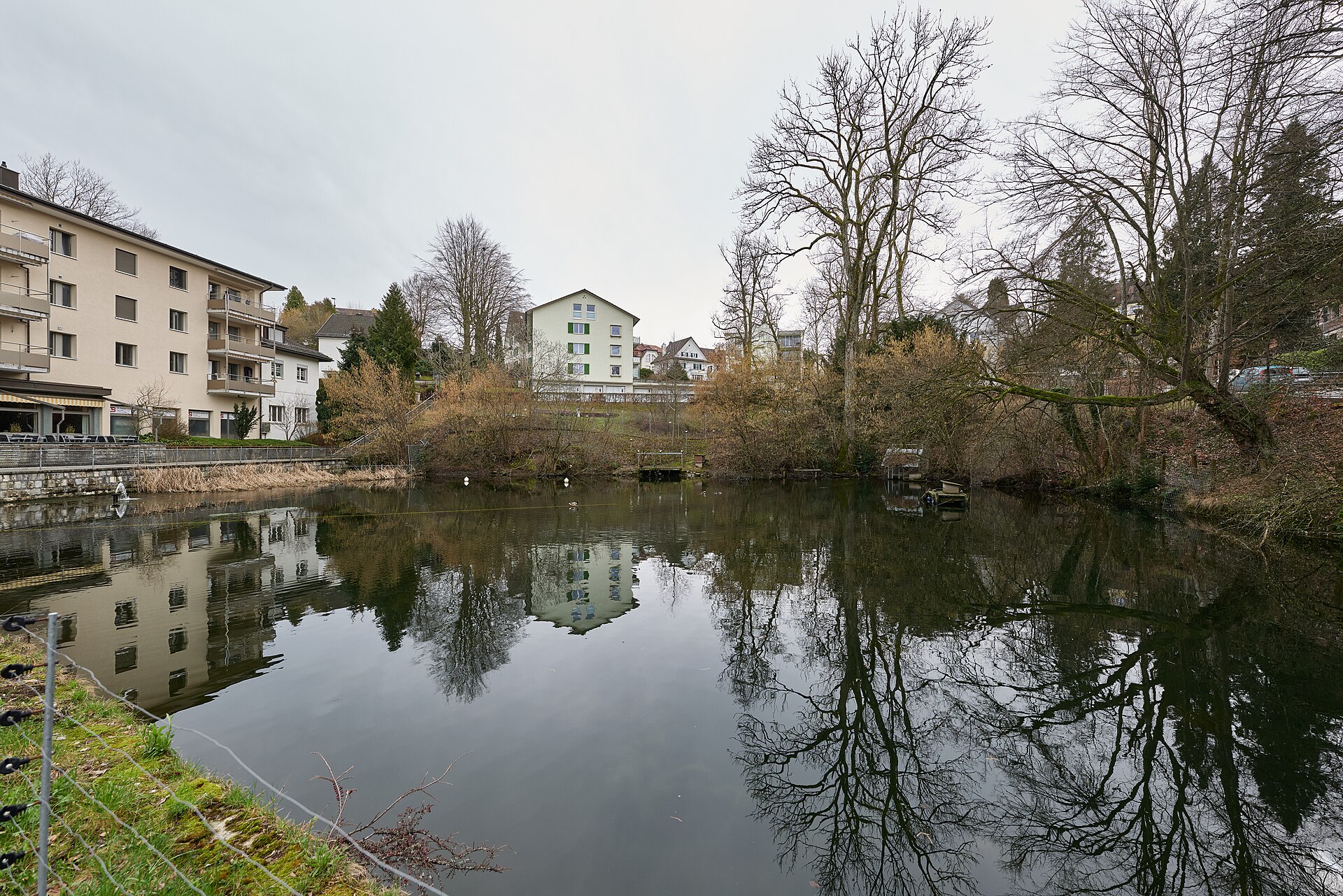 Beckenhalde – St. Gallen — Alpine village in Switzerland