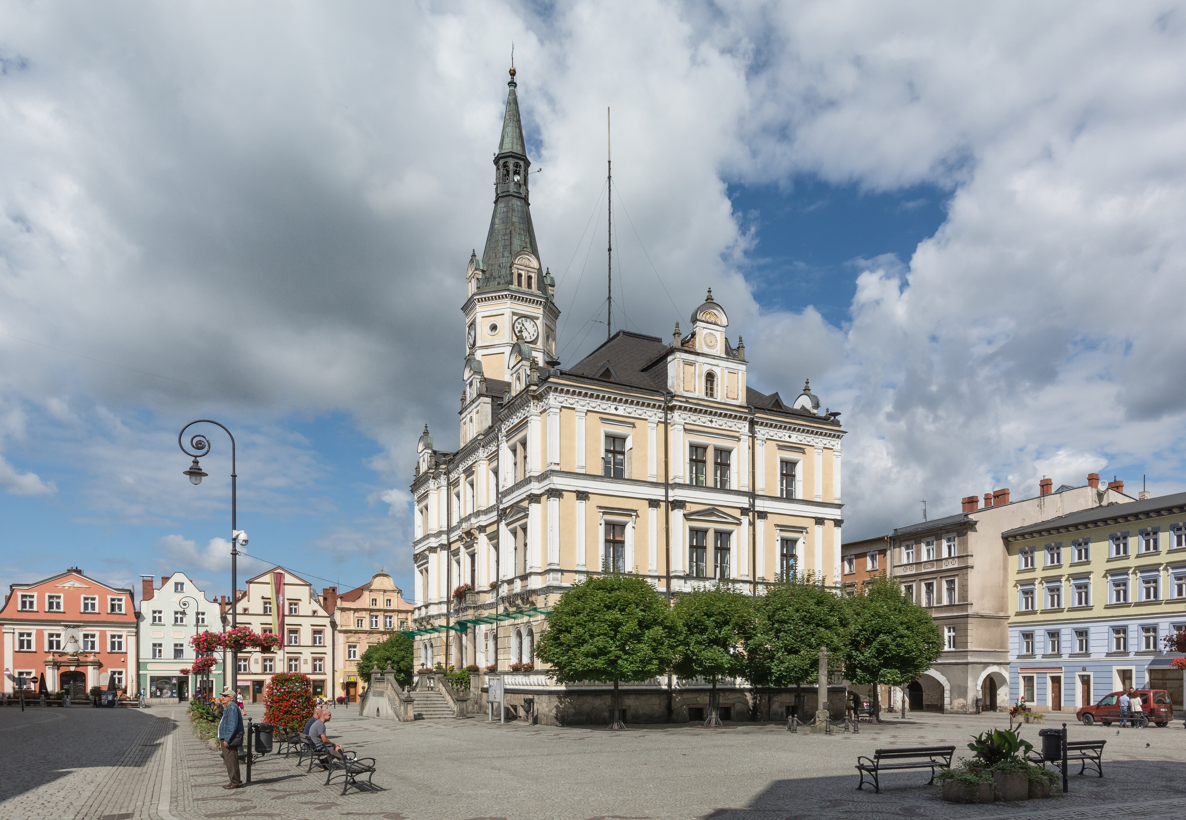 Lądek-Zdrój, mountain village in Poland