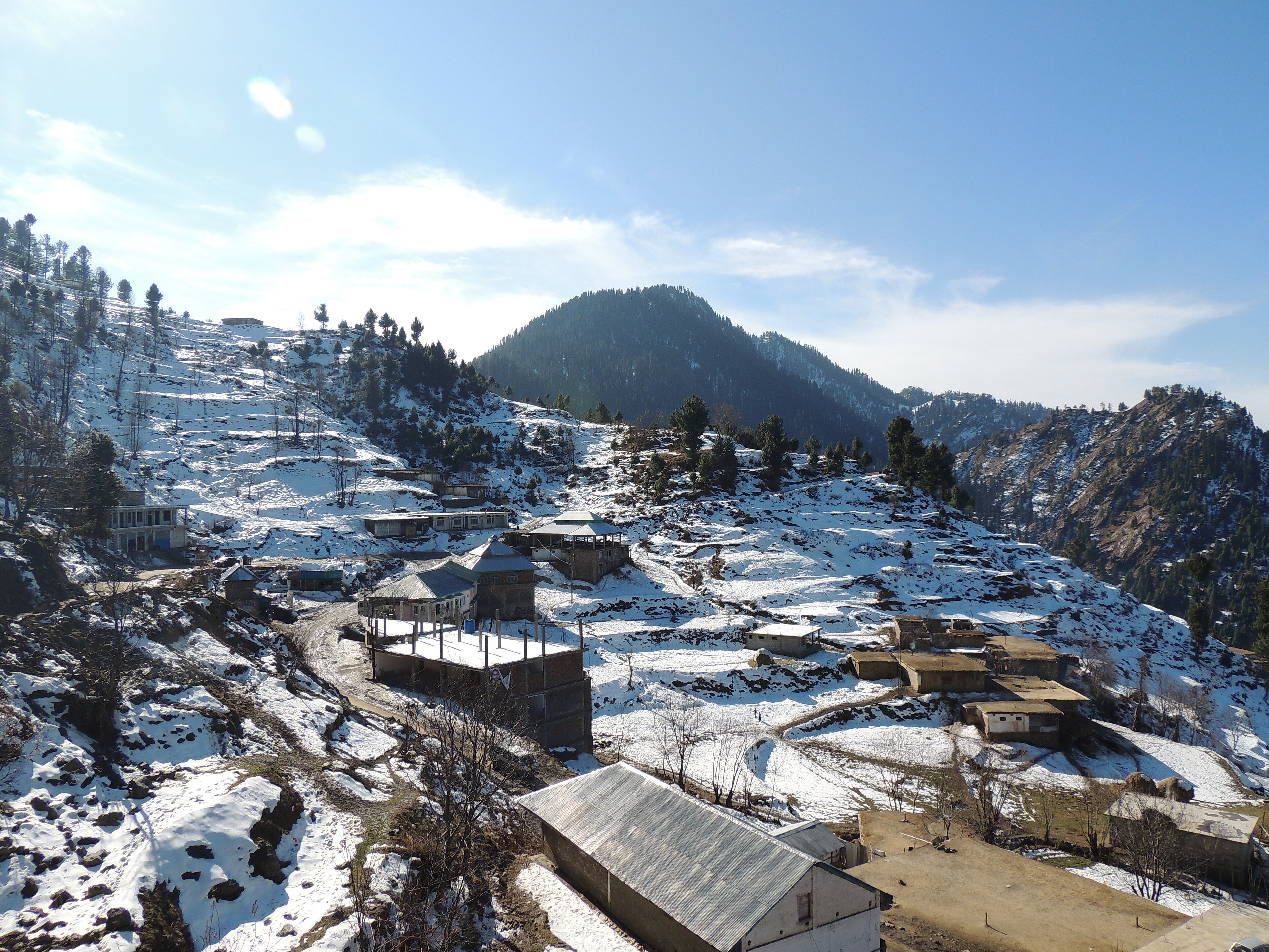 Malam Jabba, mountain village in Pakistan