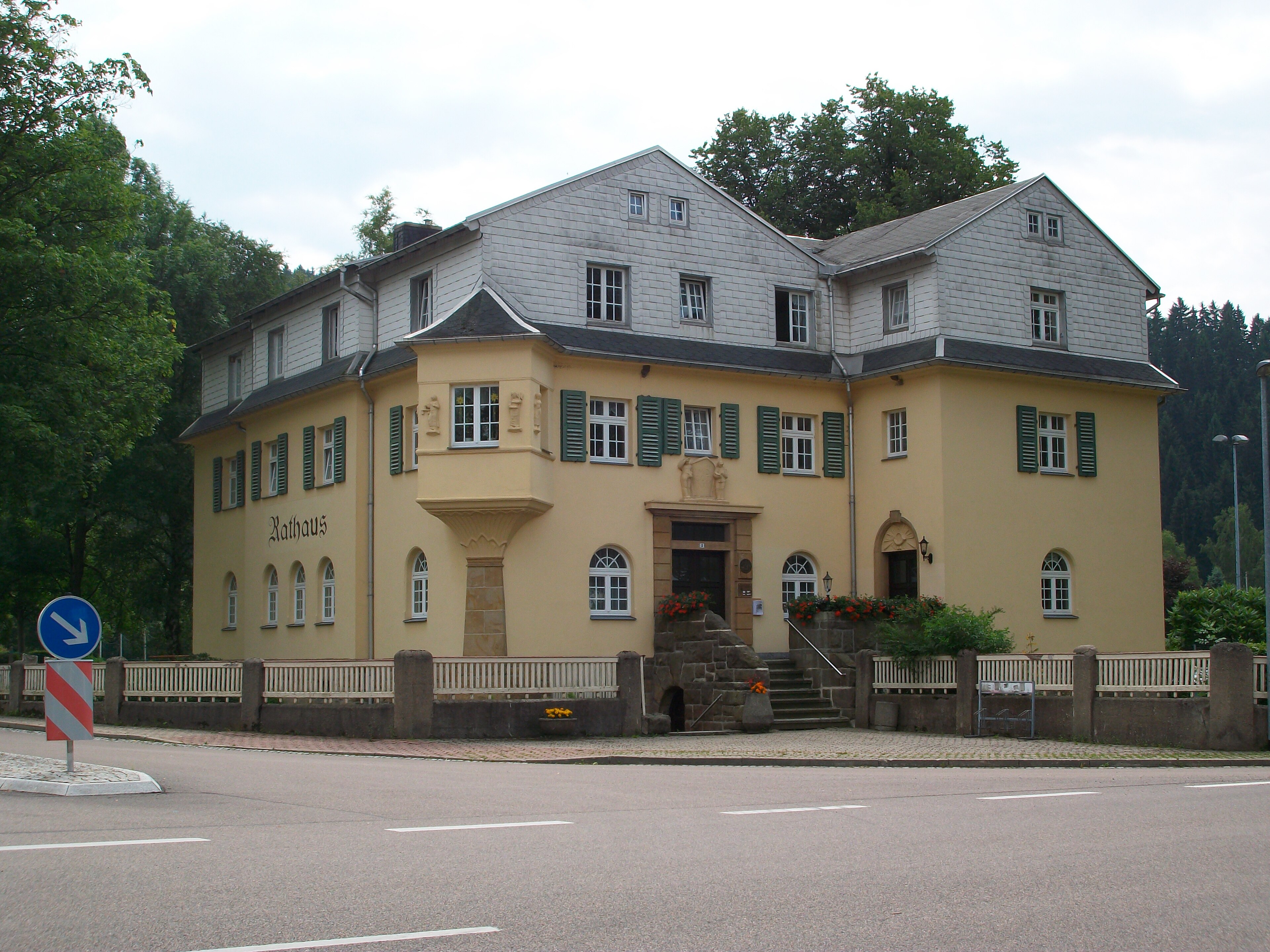 Heidersdorf, mountain village in Germany