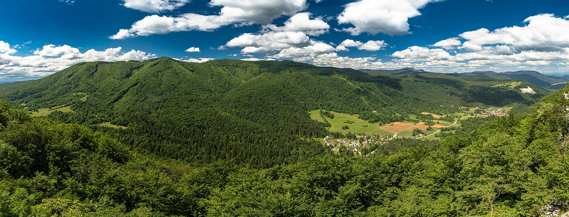 Gače — Alpine village in Slovenia