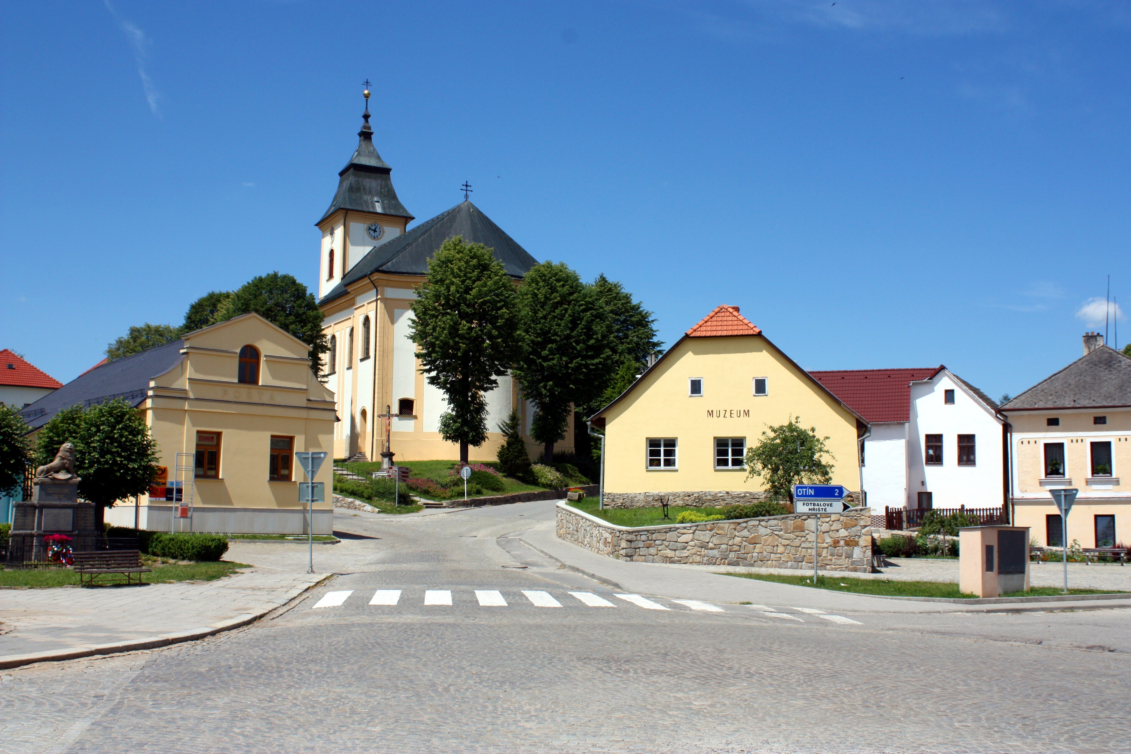 Luka nad Jihlavou — Alpine village in Czechia
