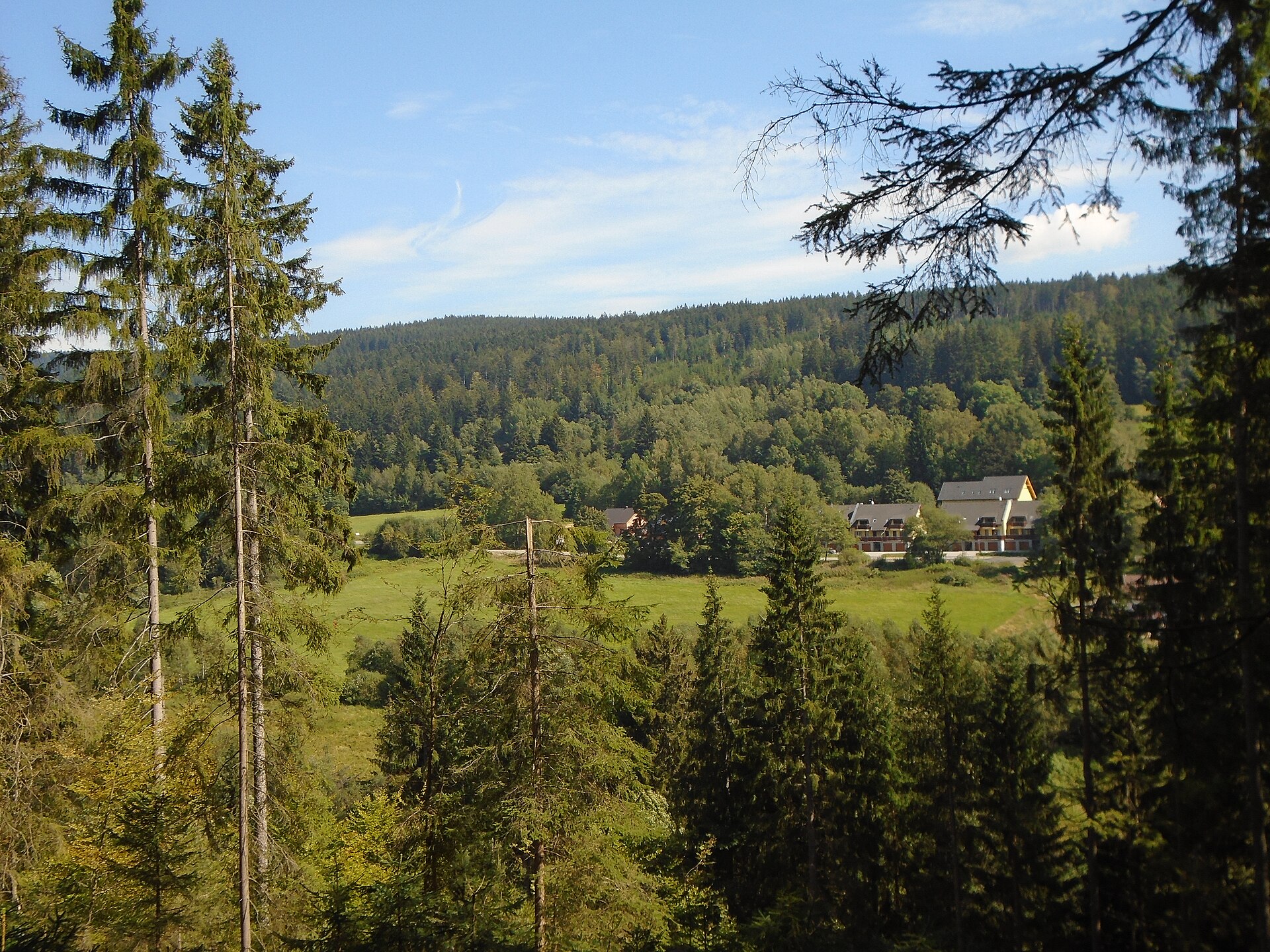 Železná Ruda (Špičák, Nad Nádražím) — Alpine village in Czechia