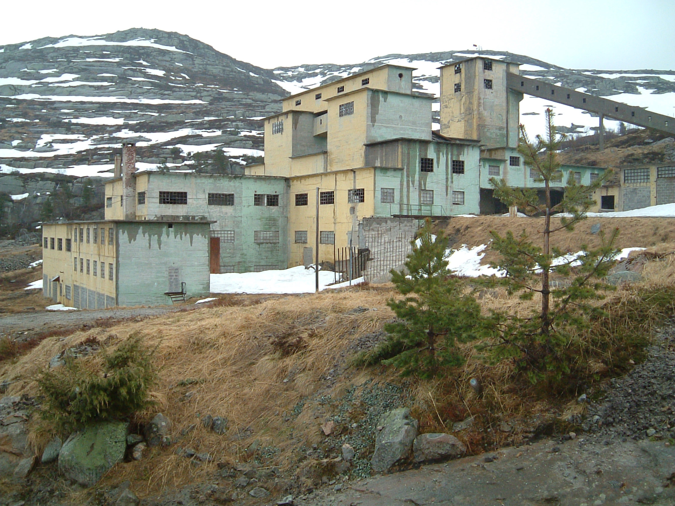 Knaben, mountain village in Norway