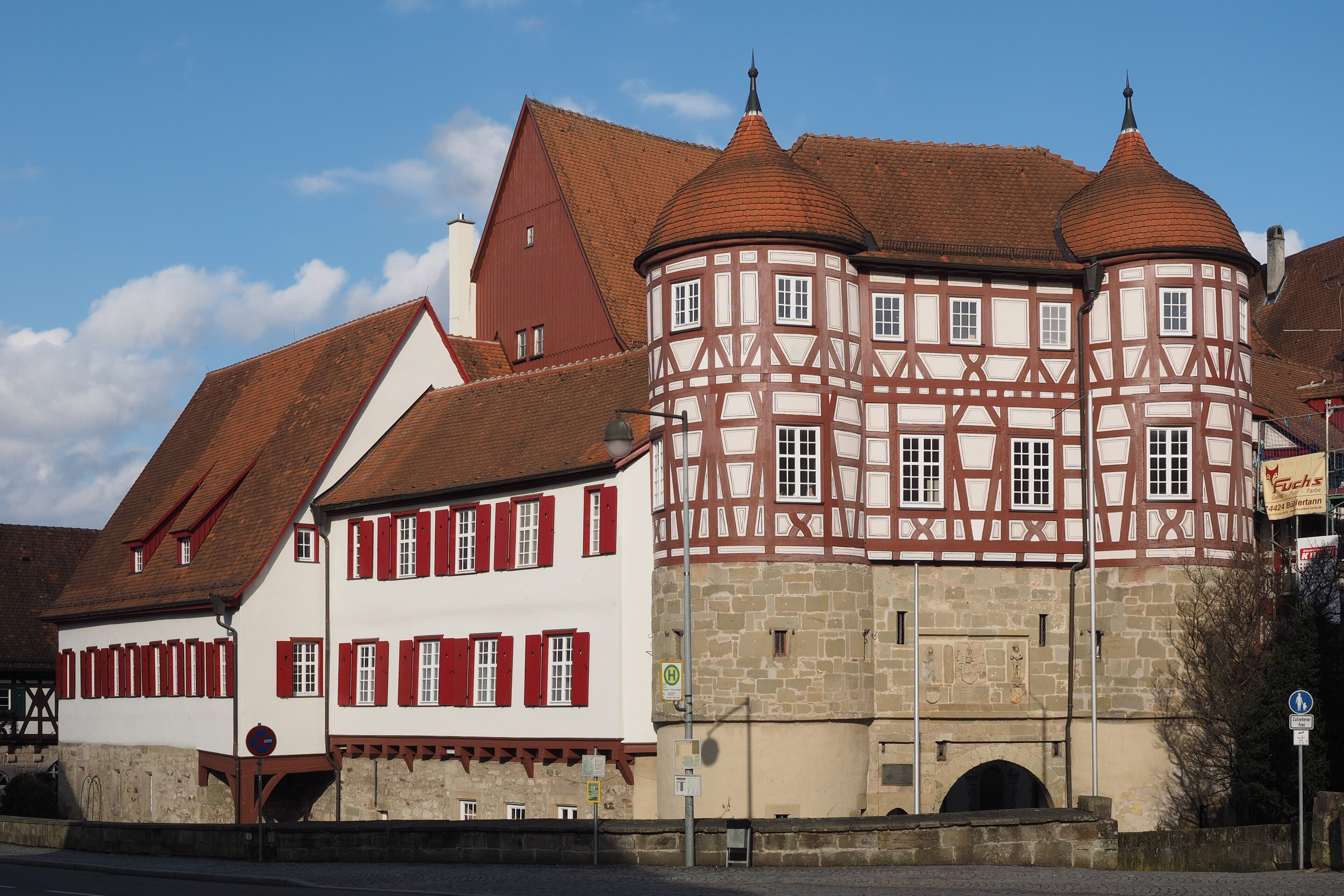 Gaildorf, mountain village in Germany