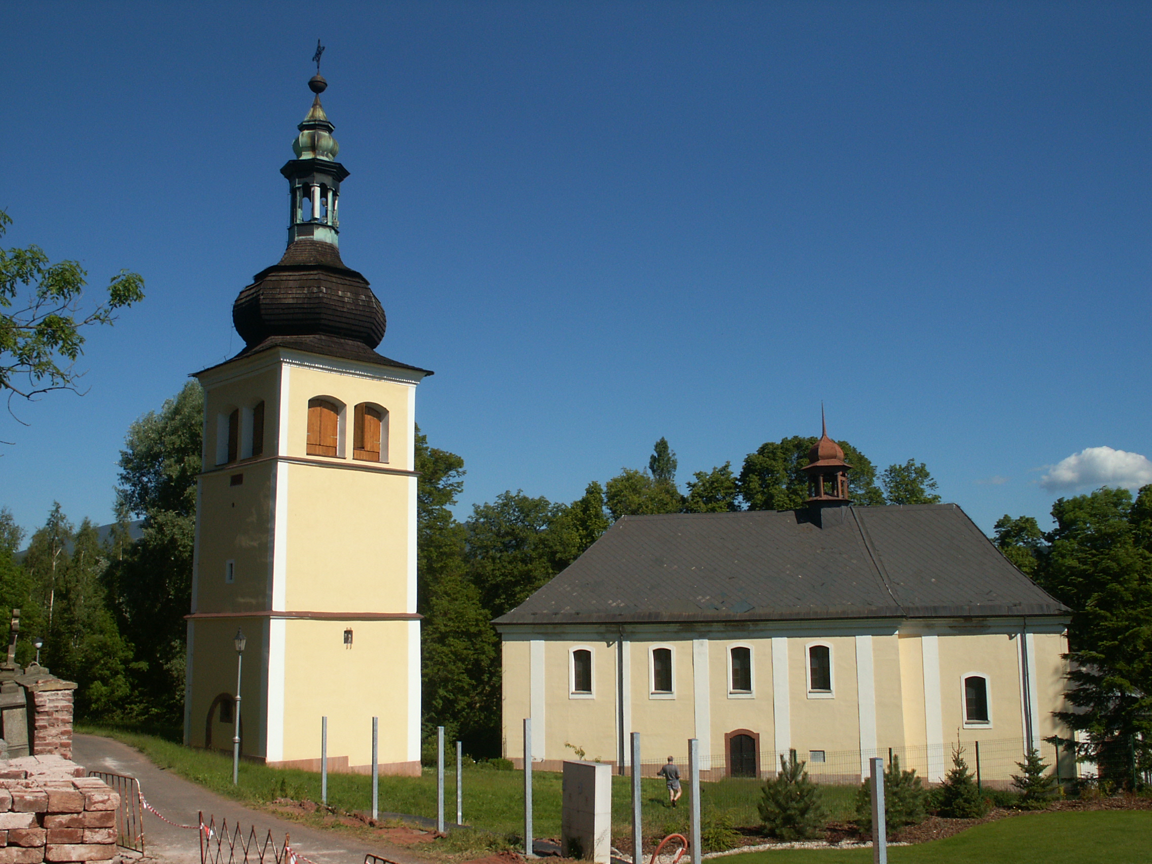 Mladé Buky — Alpine village in Czechia