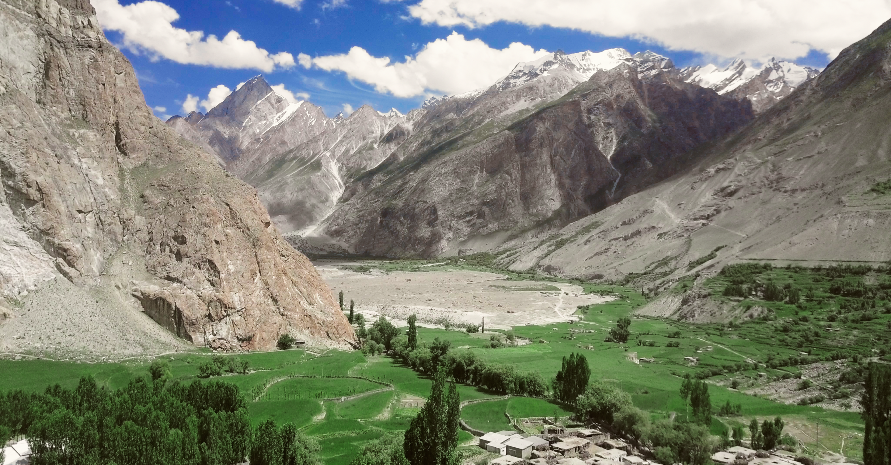 Askole, mountain village in Pakistan