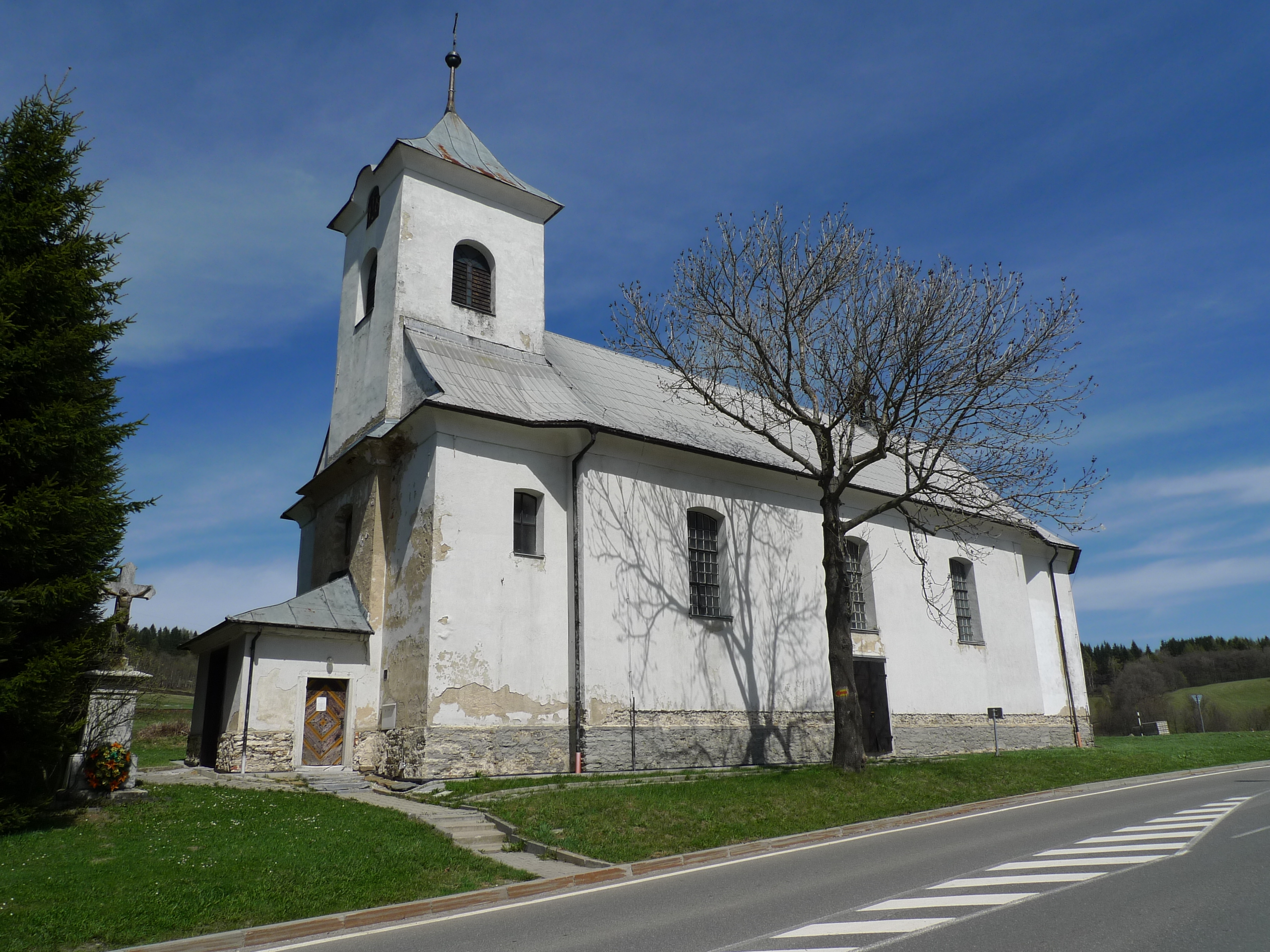 Ostružná, mountain village in Czechia