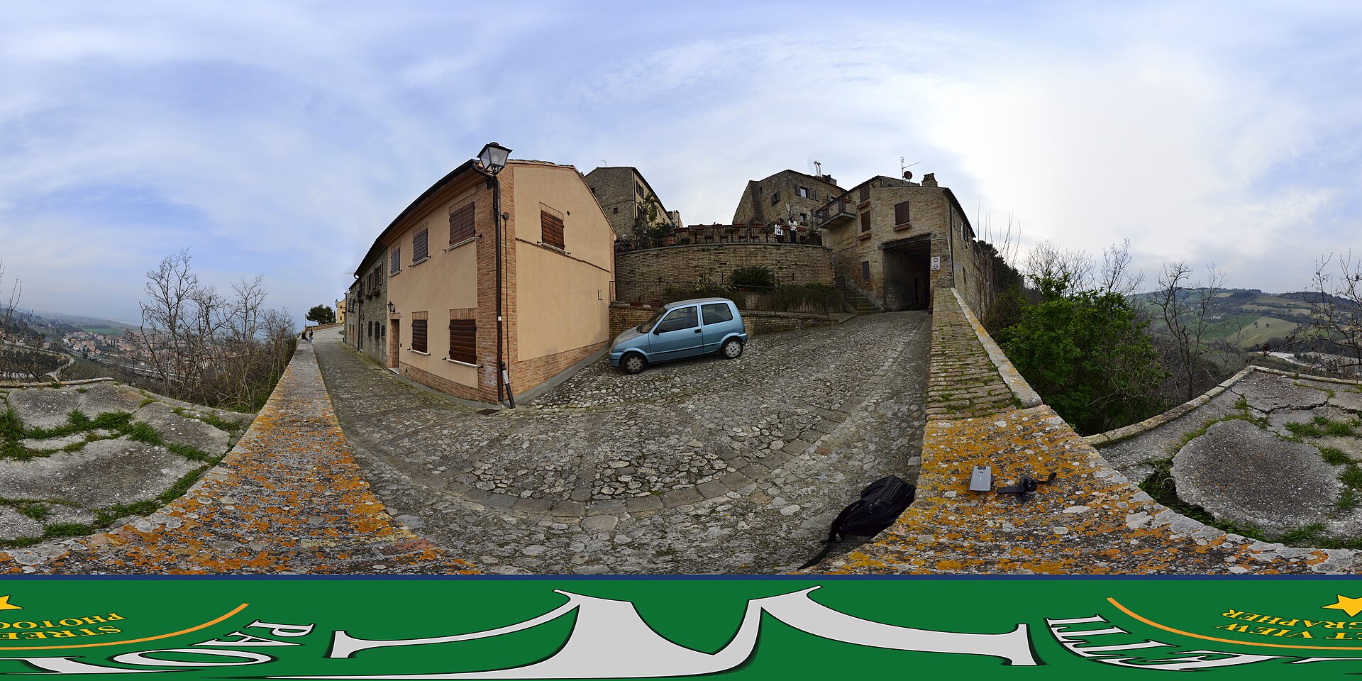Ussita - Frontignano, mountain village in Italy