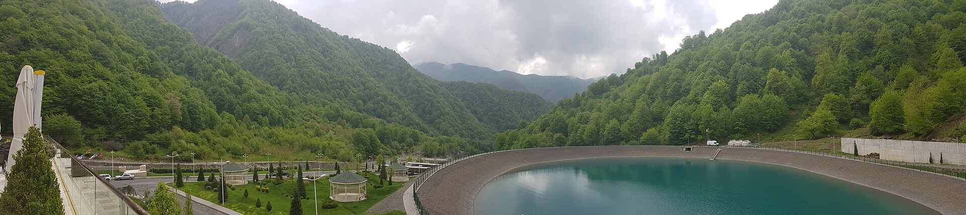 Tufandag Mountain, mountain village in Azerbaijan