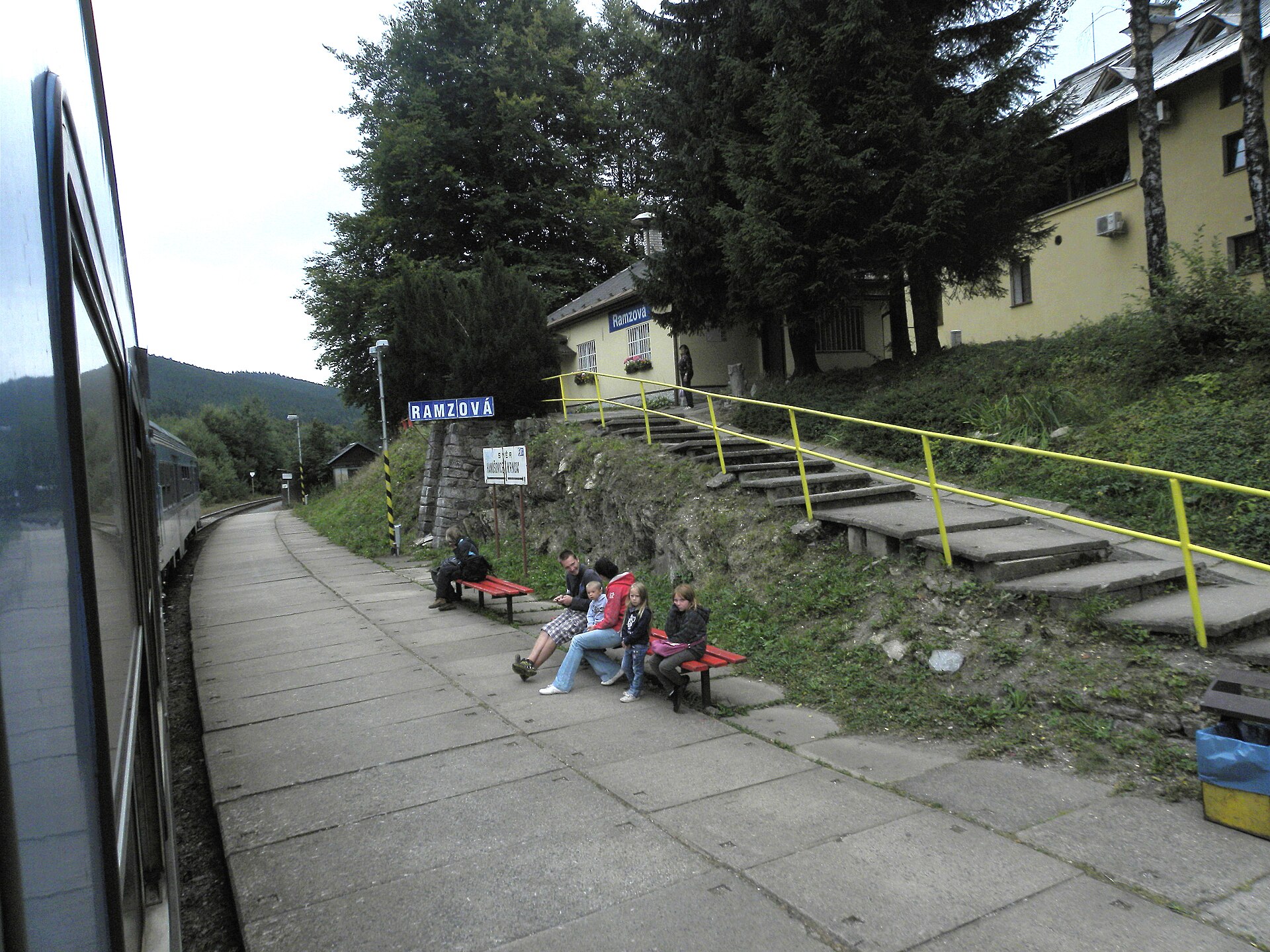 Kaste Petříkov, mountain village in Czechia