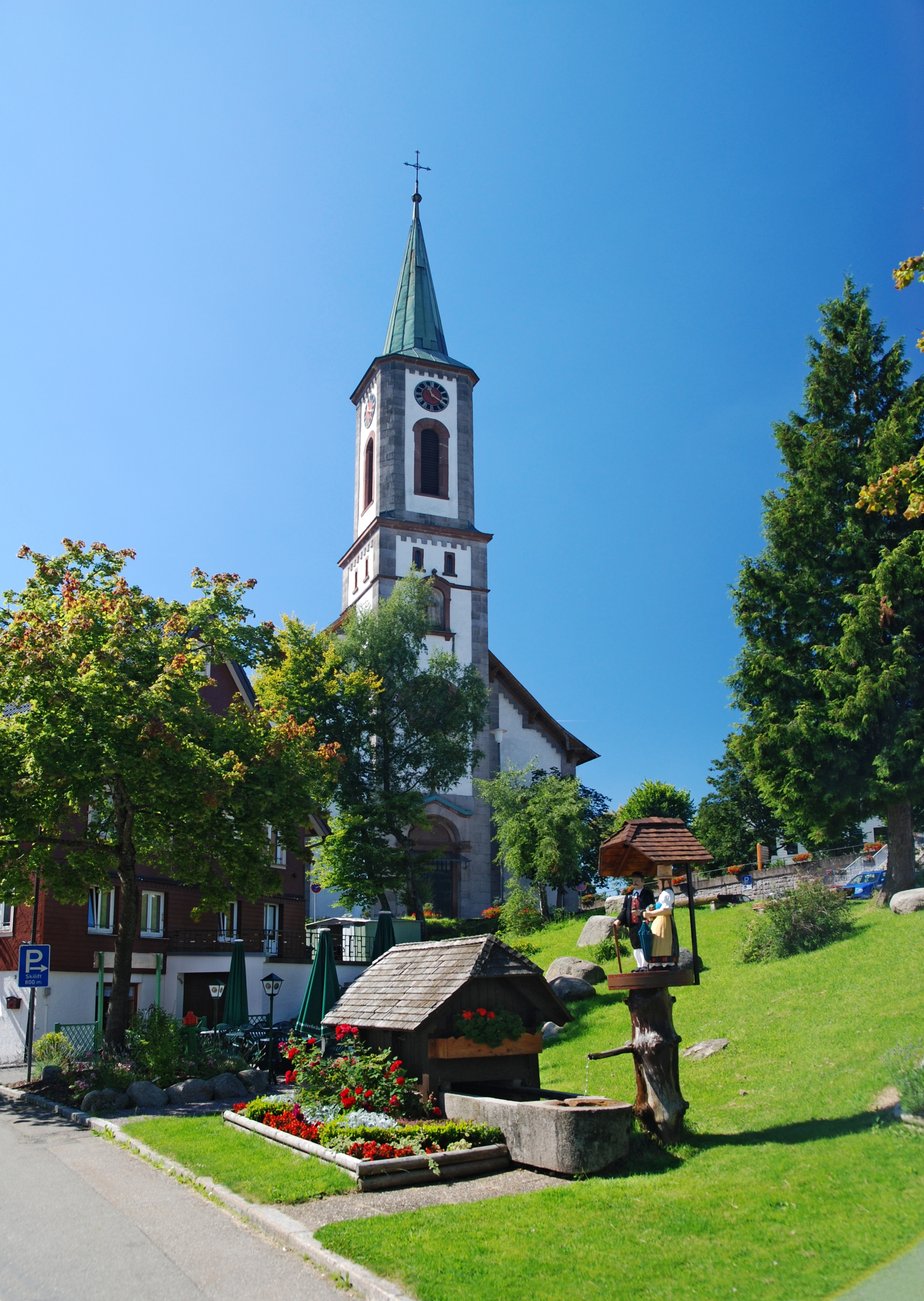 Schönwald im Schwarzwald — Alpine village in Germany