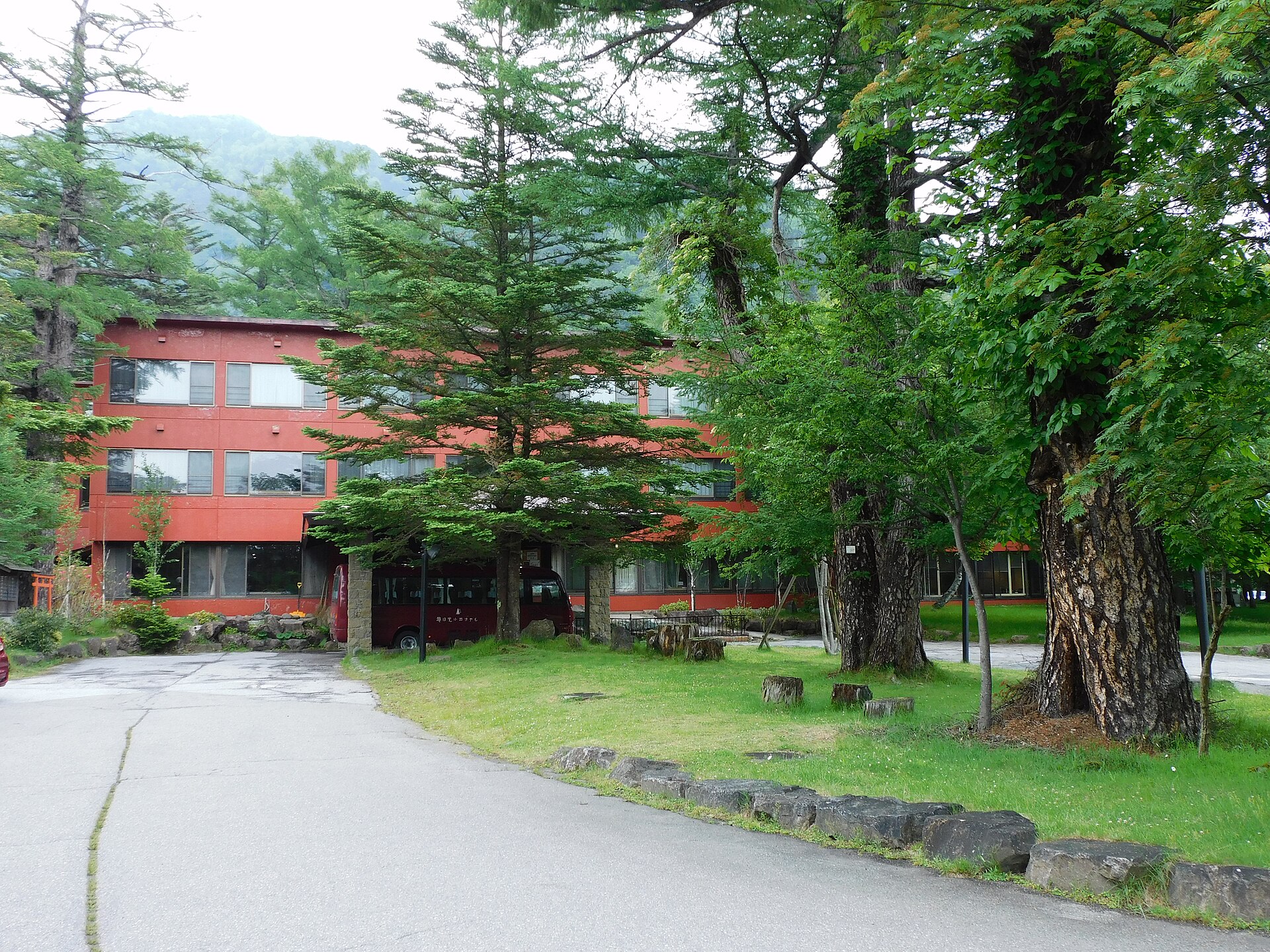 Nikko Yumoto Onsen Ski Park, mountain village in Japan