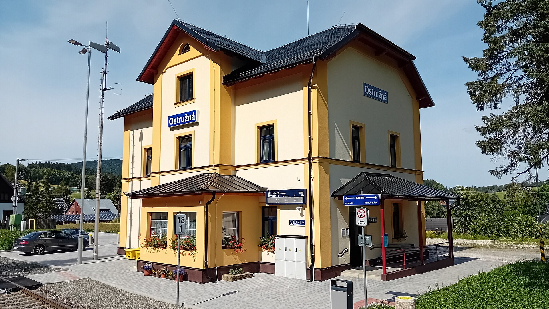 Ski Ostružná - Řetězárna, mountain village in Czechia