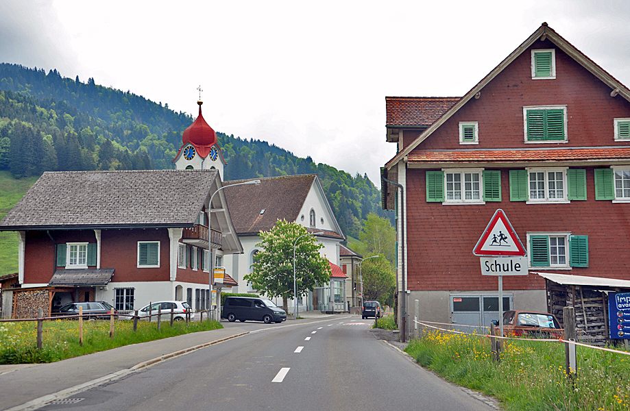 Euthal — Alpine village in Switzerland