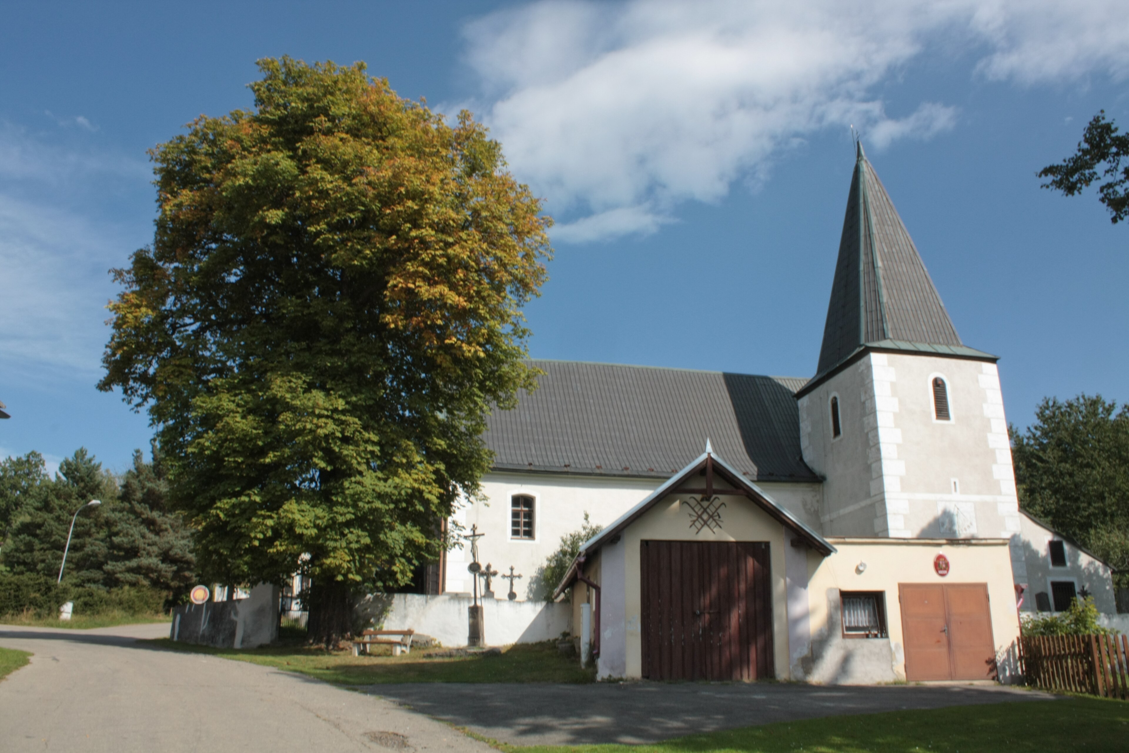 Nicov — Alpine village in Czechia