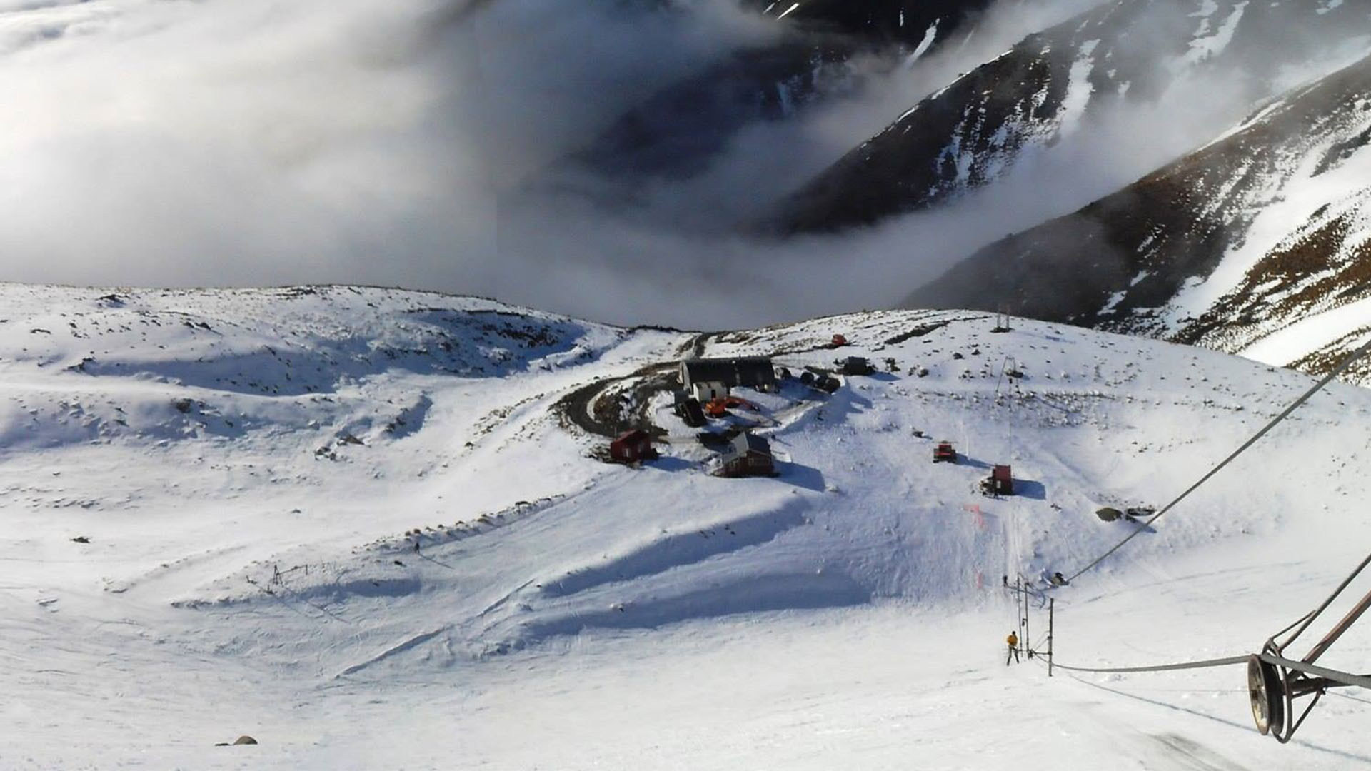 Awakino Ski Area, mountain village in New Zealand
