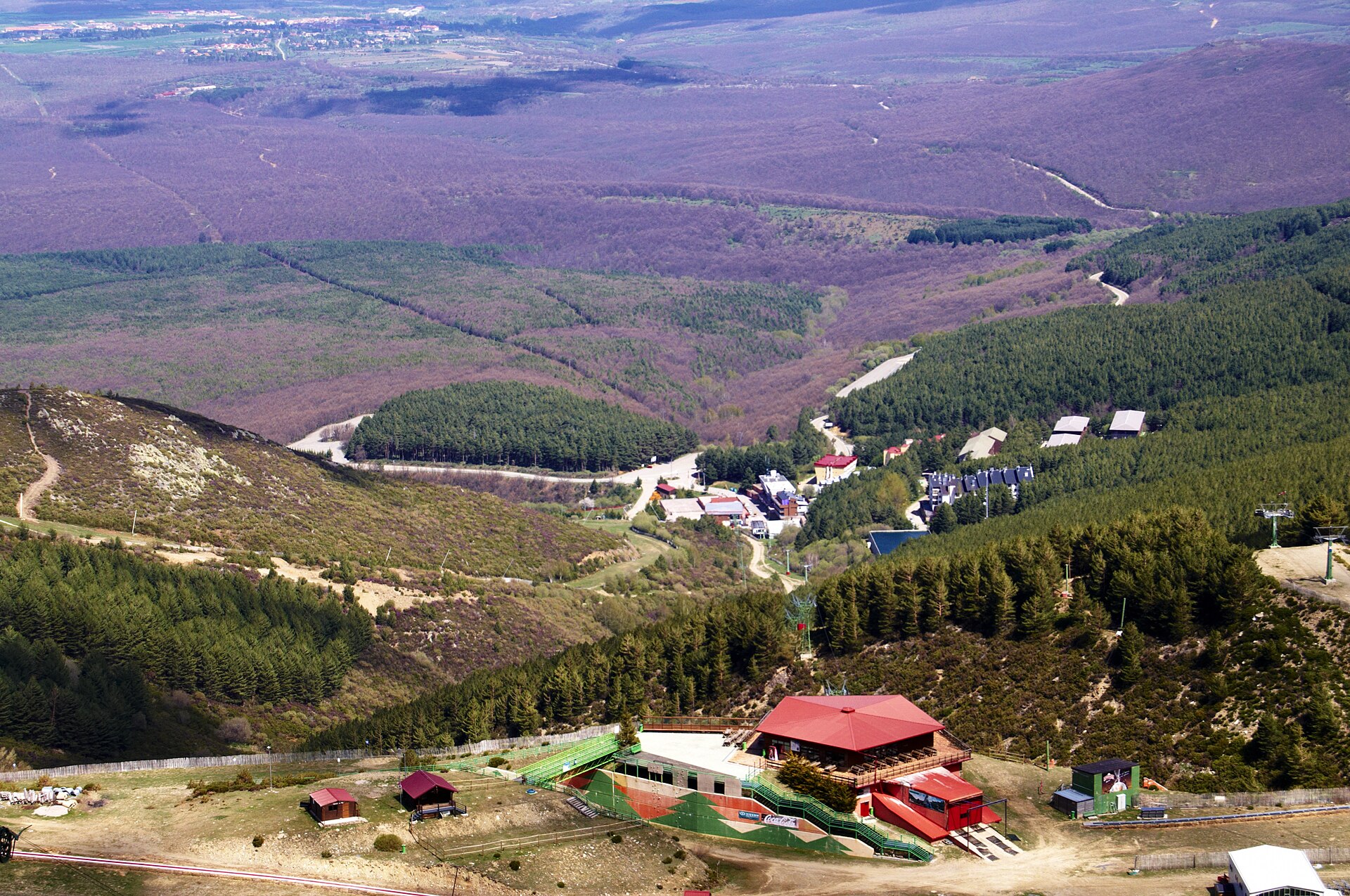 La Pinilla, mountain village in Spain