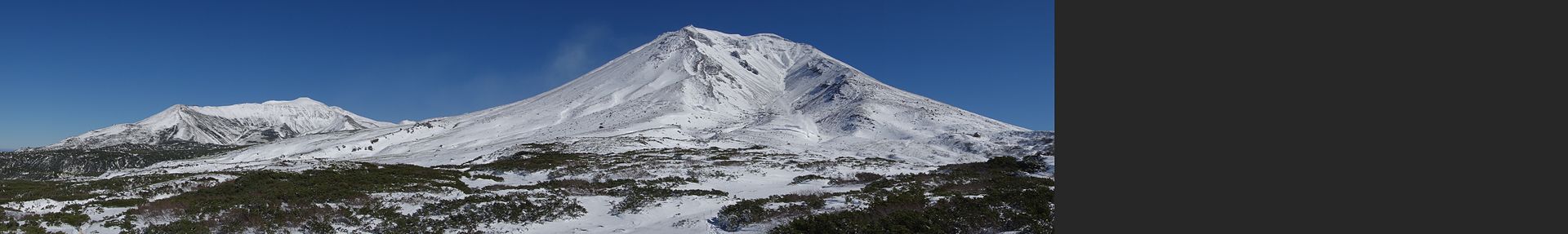 Asahidake, mountain village in Japan