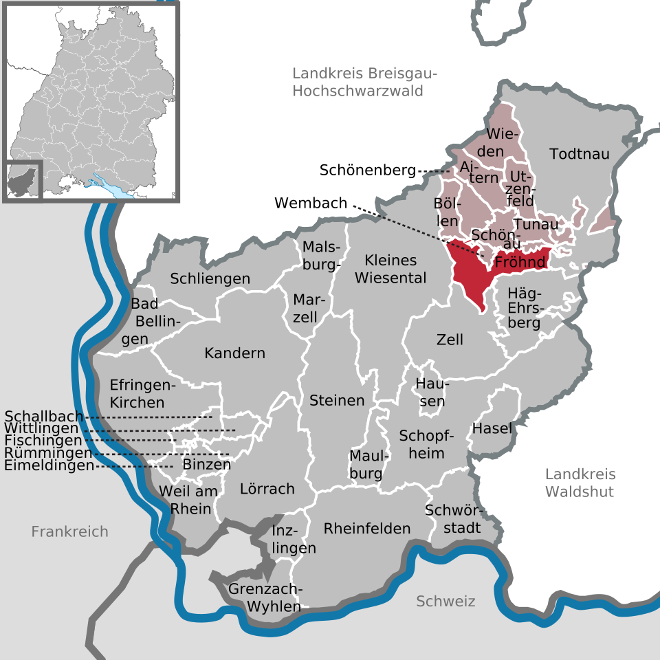 Fröhnd — Alpine village in Germany