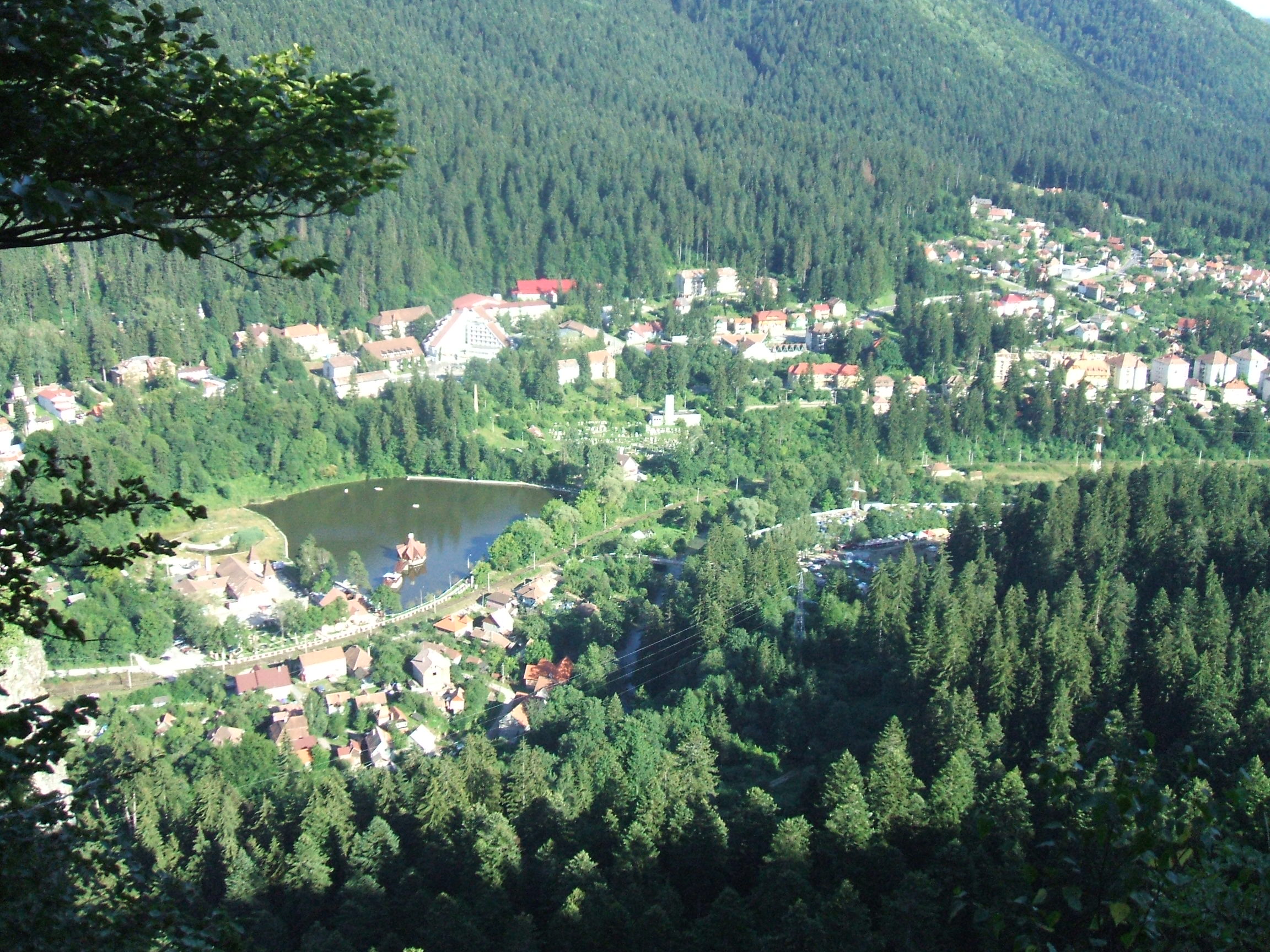 Baile Tusnad, mountain village in Romania