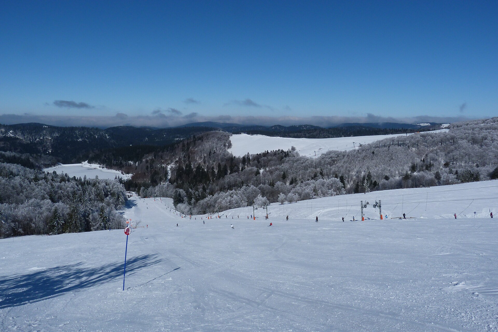 La Bresse - Hohneck, mountain village in France