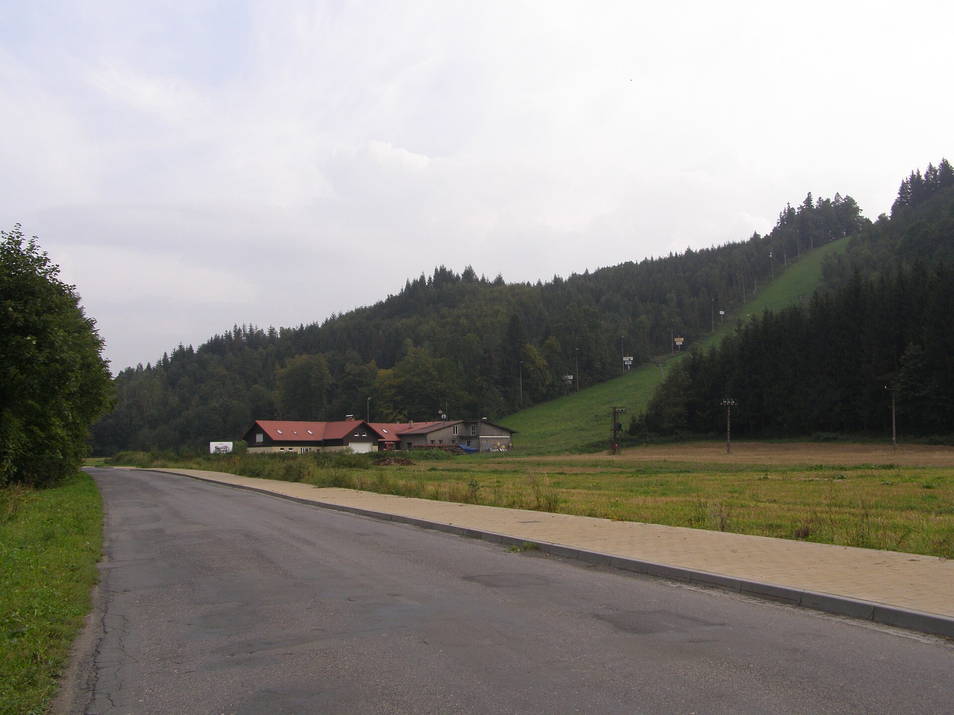 Ski areál Palkovice — Alpine village in Czechia