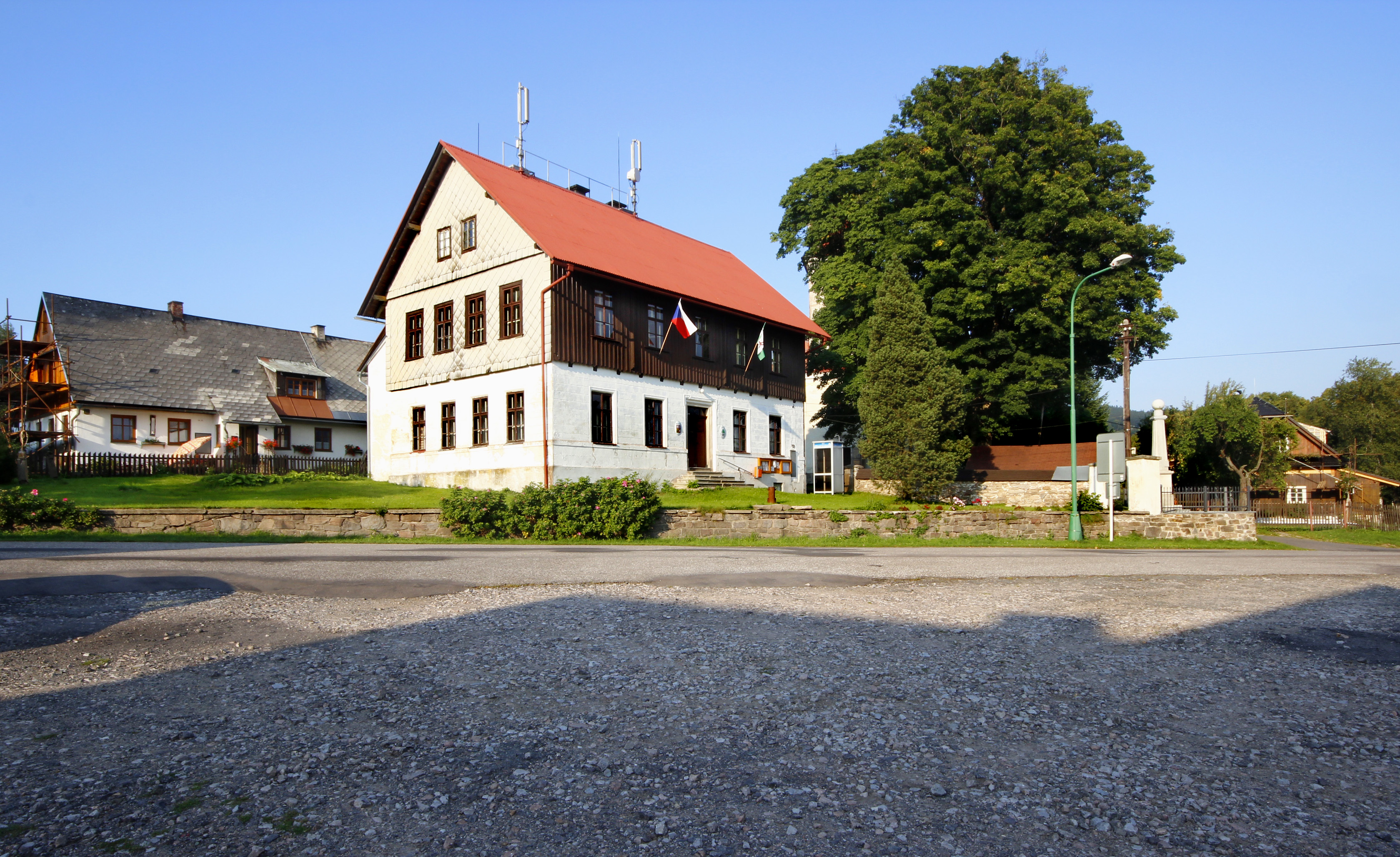 Říčky v Orlických horách, mountain village in Czechia