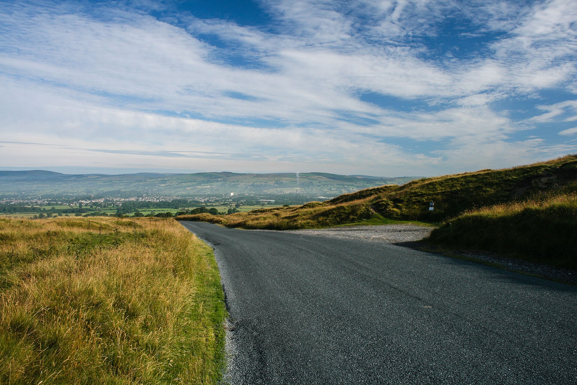 Pendleton, mountain village in United Kingdom