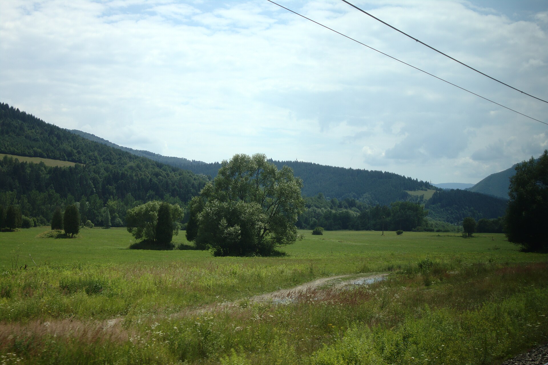 Šerkov, mountain village in Slovakia