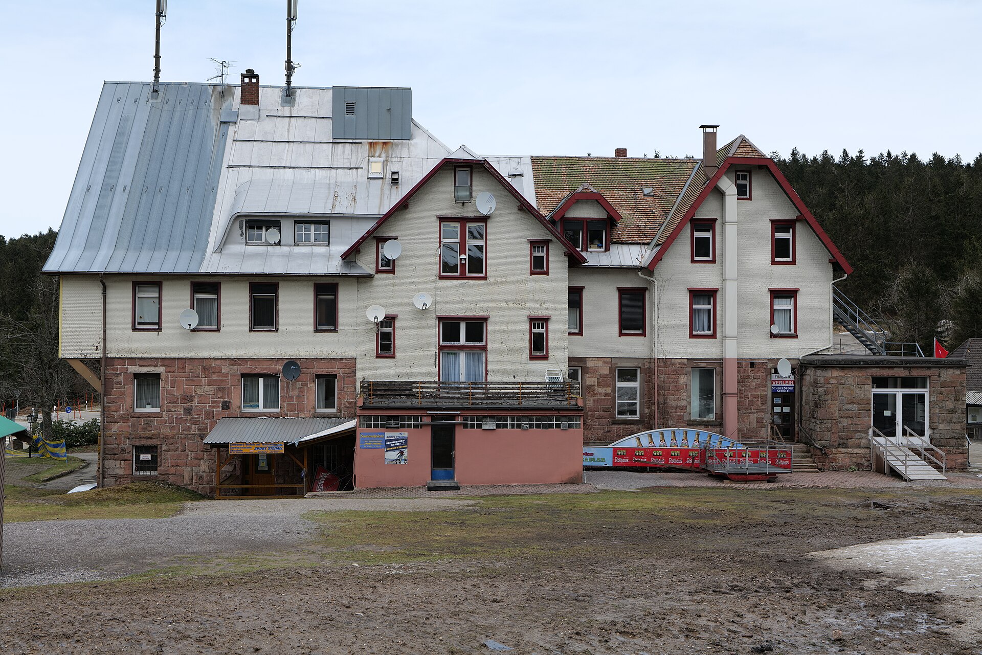 Unterstmatt, mountain village in Germany