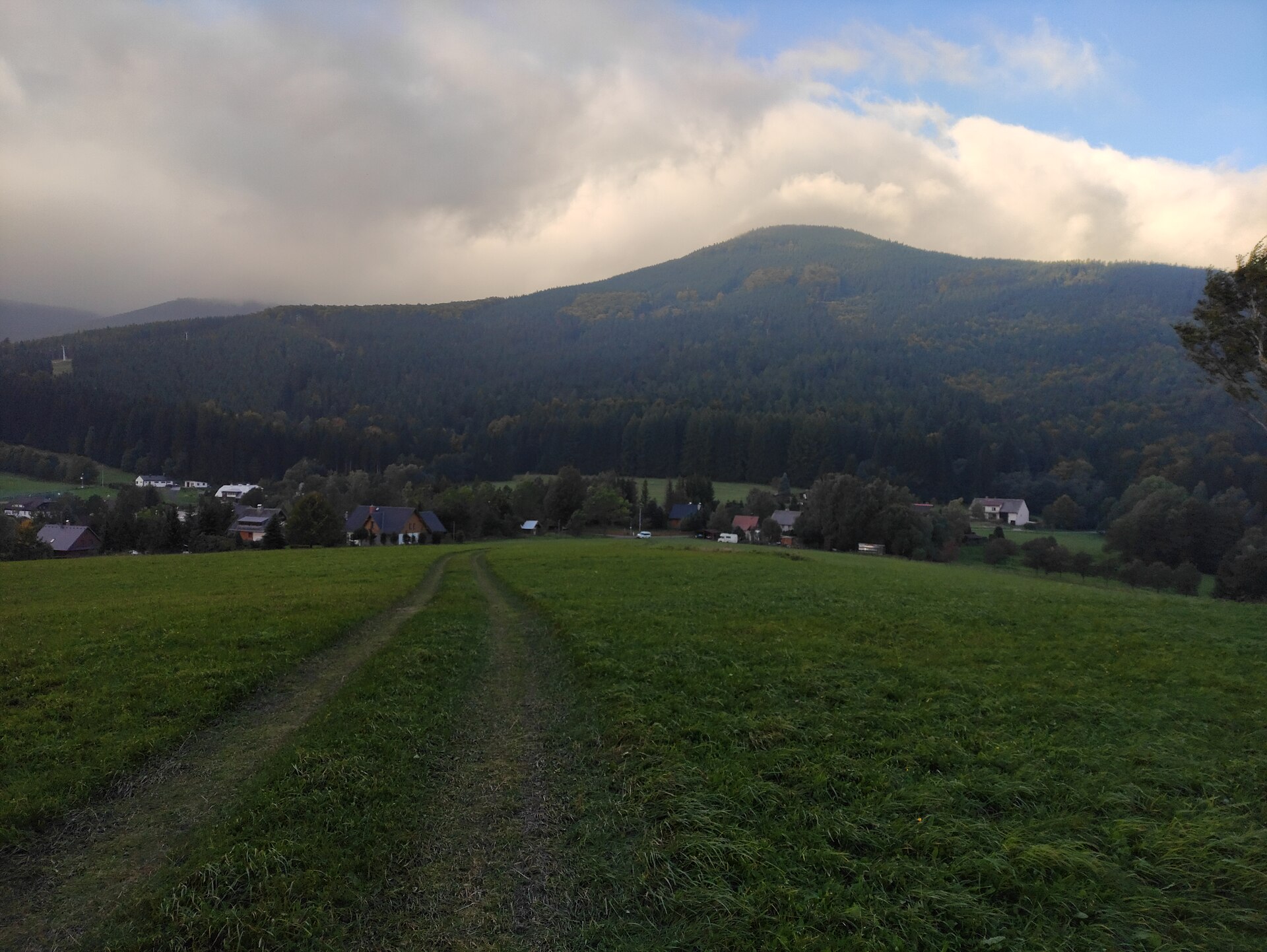 Skipark Filipovice, mountain village in Czechia